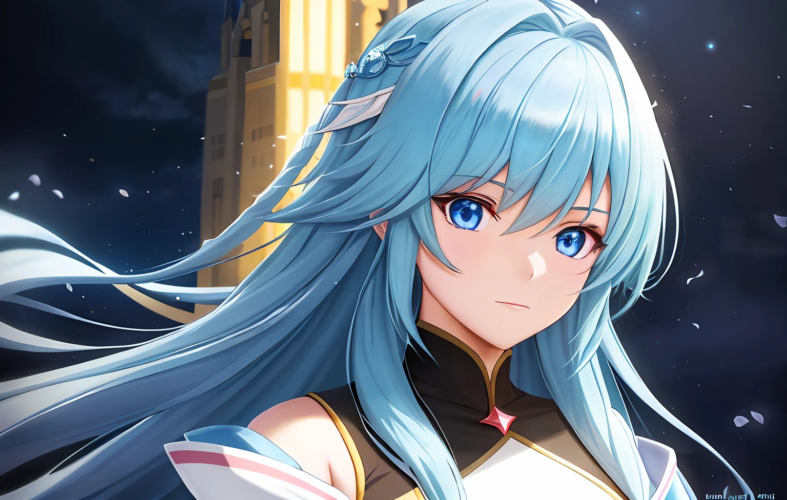 Anime titleI got the ability to cheat in another world, and I can also compete in the real world - leveling up changed my life - detailed portrait of the character Lexia von Arcelia, princess of the kingdom of Arcelia