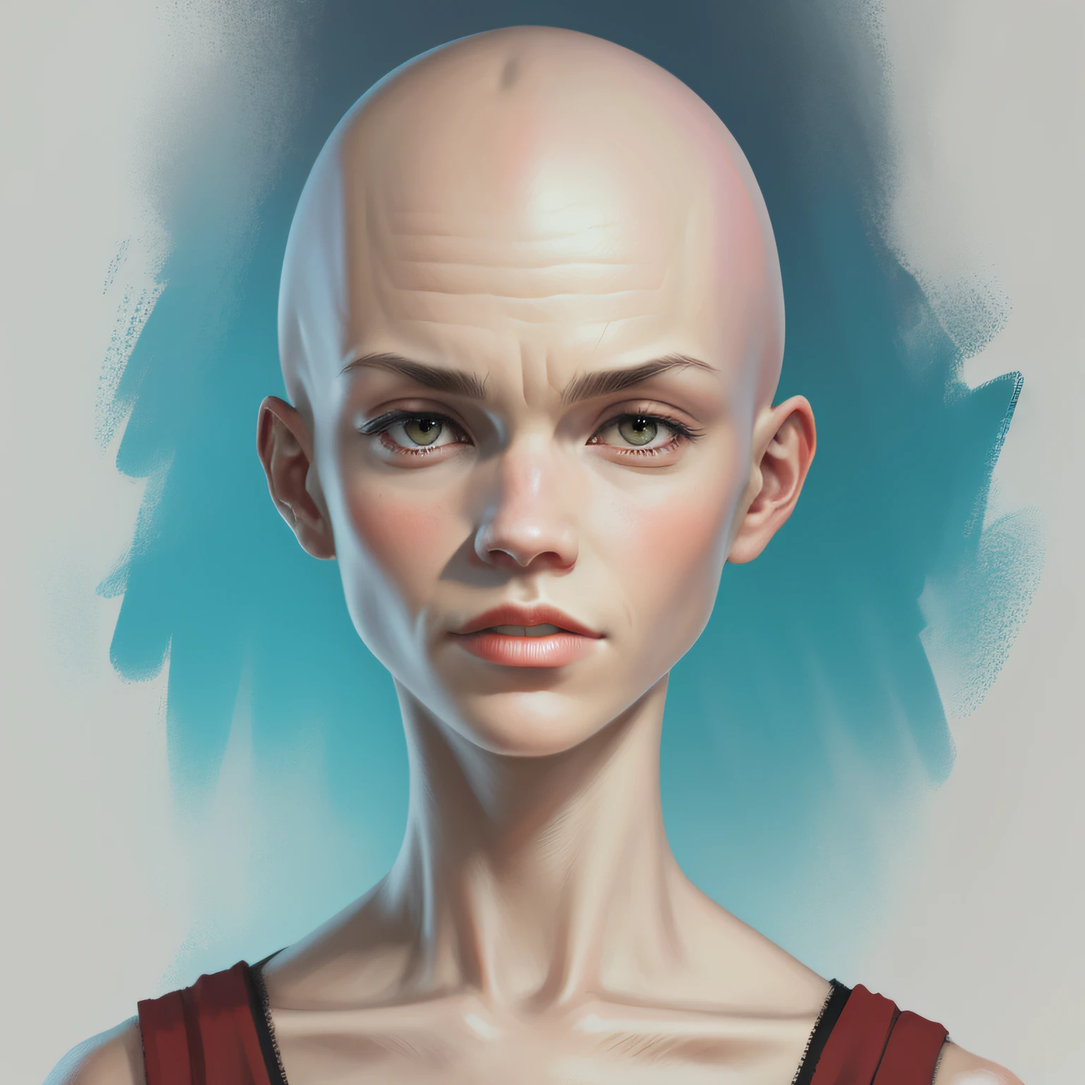 bald head