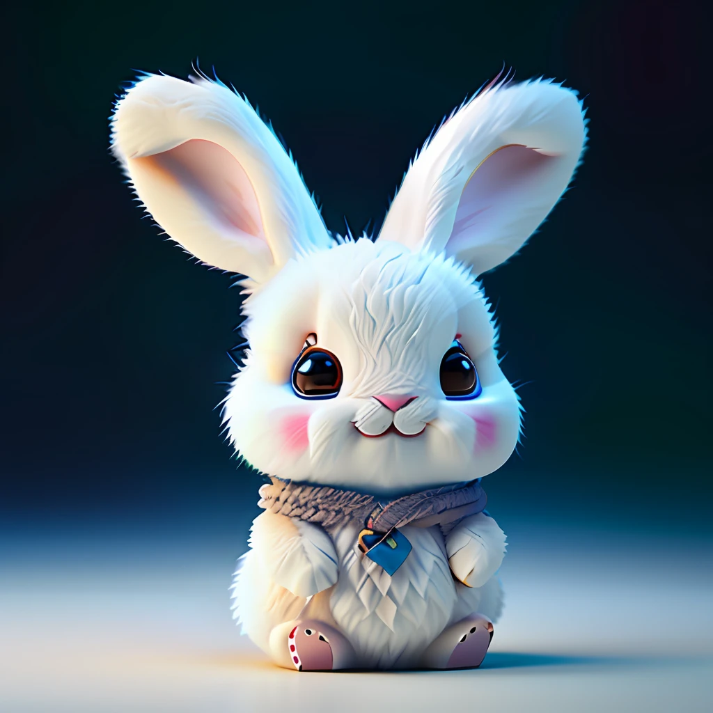 Create a bunny image for print