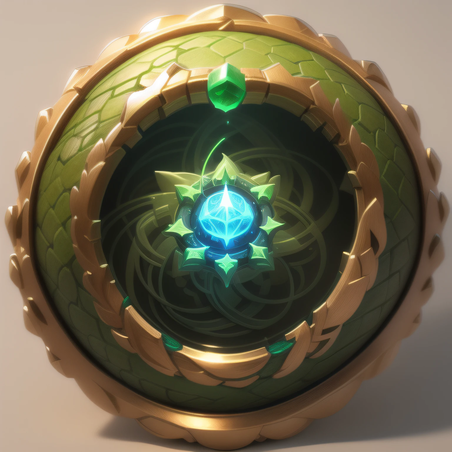 {Intricate magic ring made of small elf fairies } , runes of power, game icon (masterpiece)