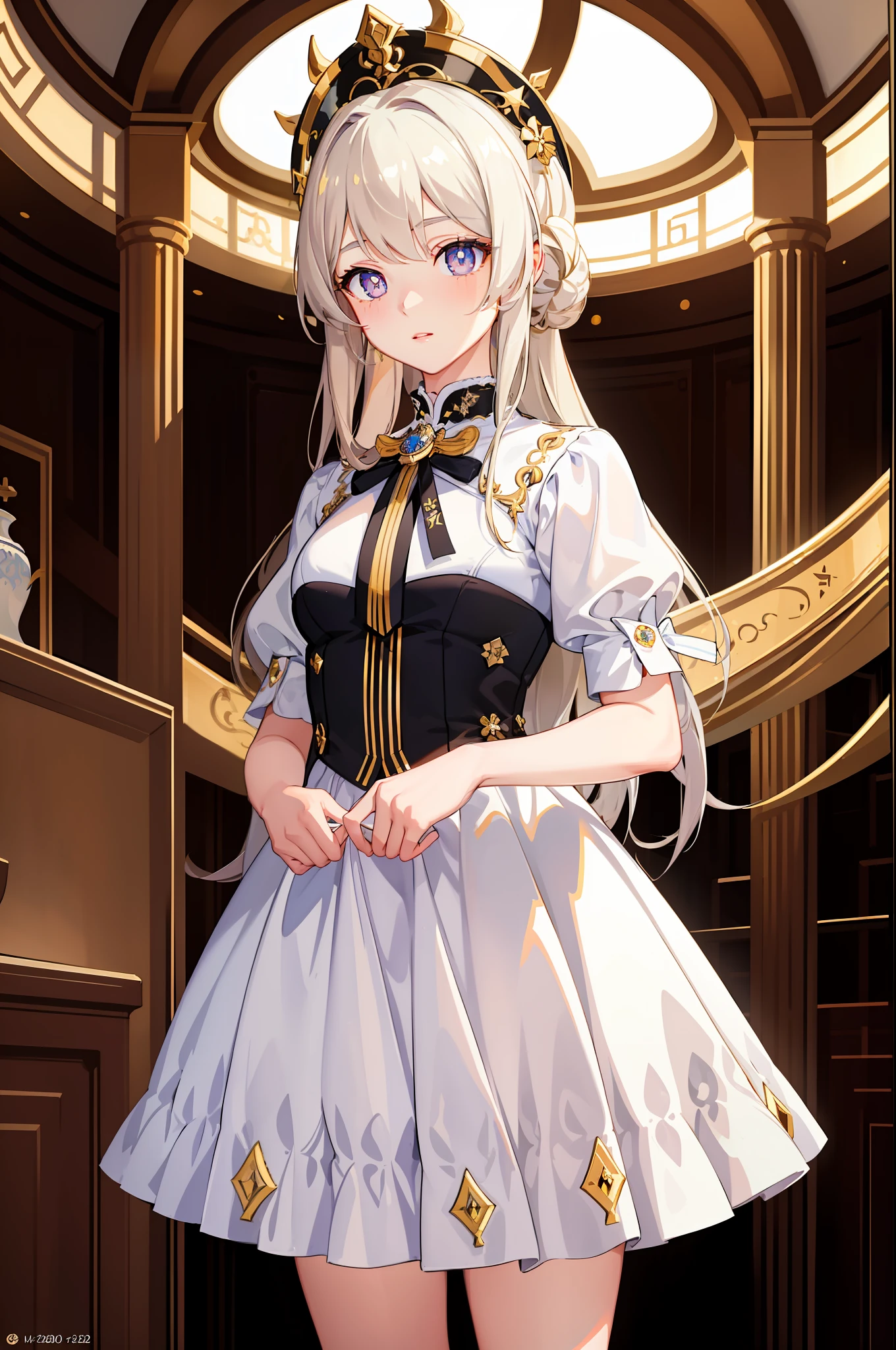 (masterpiece:1.3),( beautiful:1.2),(high quality:1.2),(finely detailed:1.2),(beautiful eyes:1.5), (glowing eyes:1.1),shiny hair,best quality,masterpiece,a very delicate and beautiful , (one cute girl at the center:1.2),(solo:1.3), nahida \(genshin impact\), ,cross-shaped pupils, (ponytail, pointy ears,:0.6) ,cowboy shot,