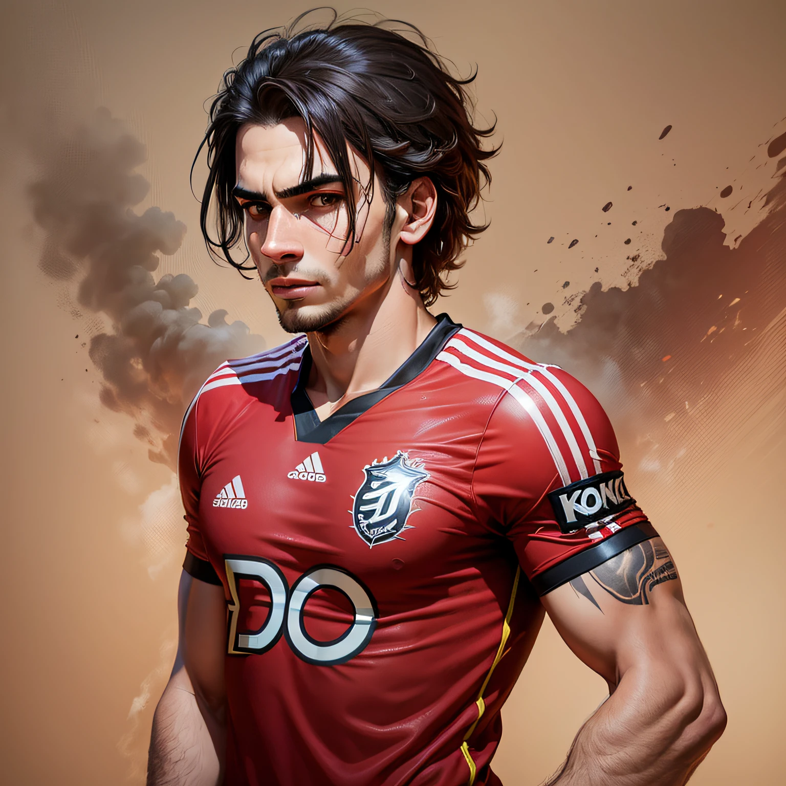 Player Neimar with the shirt of flamengo --auto --s2