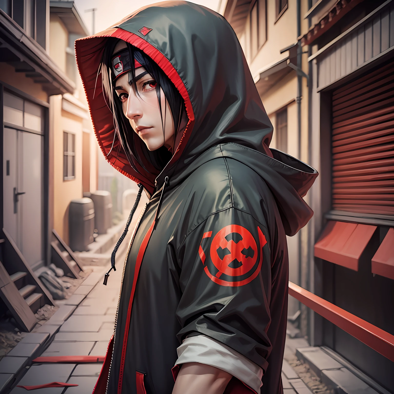 itachi style hooded toxic ninja --auto --s2