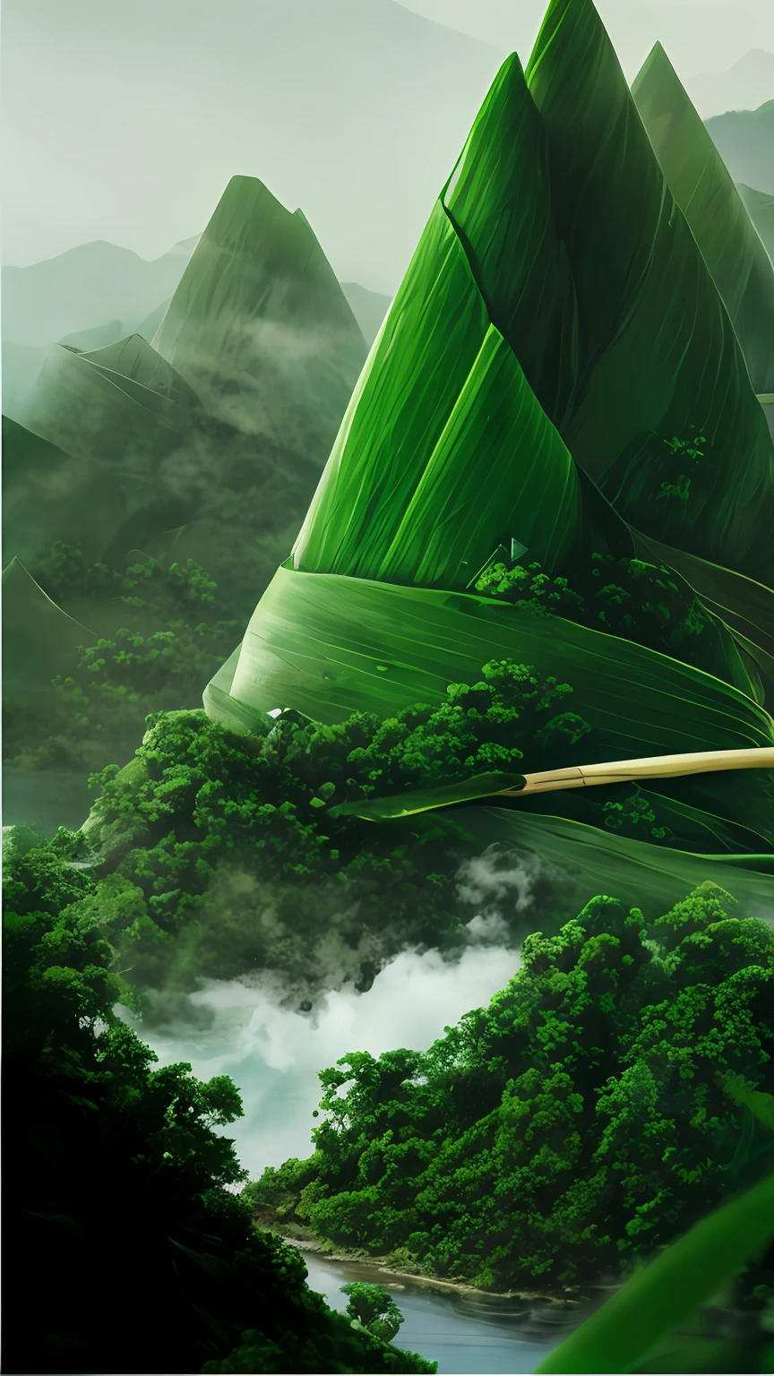 there is a man sitting on a bench on a mountain top, organic matte painting, avatar landscape, fantasy matte painting,cute, extravagant matte painting, illustration matte painting, 3 d render and matte painting, made of tree and fantasy valley, exquisite matte painting, 3d matte painting, epic matte painting of an island, matte painting in fantasy style, fantasy matte painting