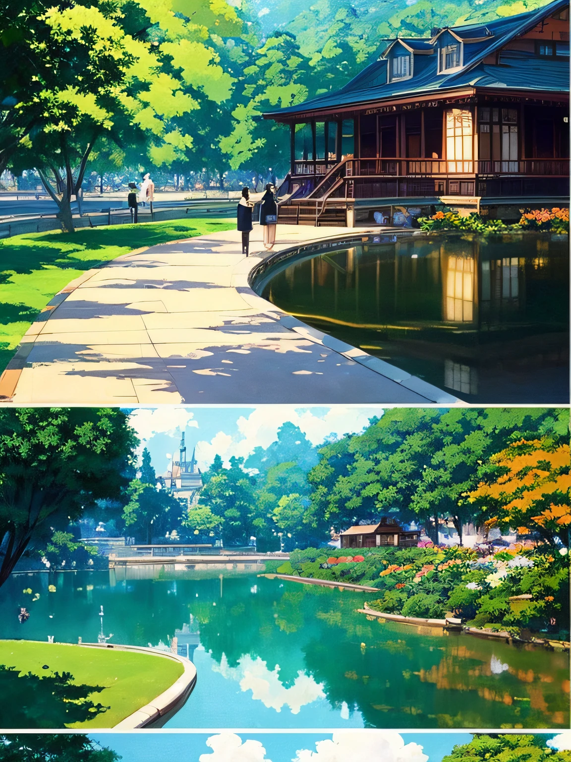 _modelshoot style, (extremely detailed CG unity 8k wallpaper), full shot body photo of the most beautiful artwork in the world, magic castle, professional majestic impressionism oil painting by Waterhouse, John Constable, Ed Blinkey, Atey Ghailan, Studio Ghibli, by Jeremy Mann, Greg Manchess, Antonio Moro, trending on ArtStation, trending on CGSociety, Intricate, High Detail, dramatic, makoto shinkai kyoto, trending on artstation, trending on CGsociety