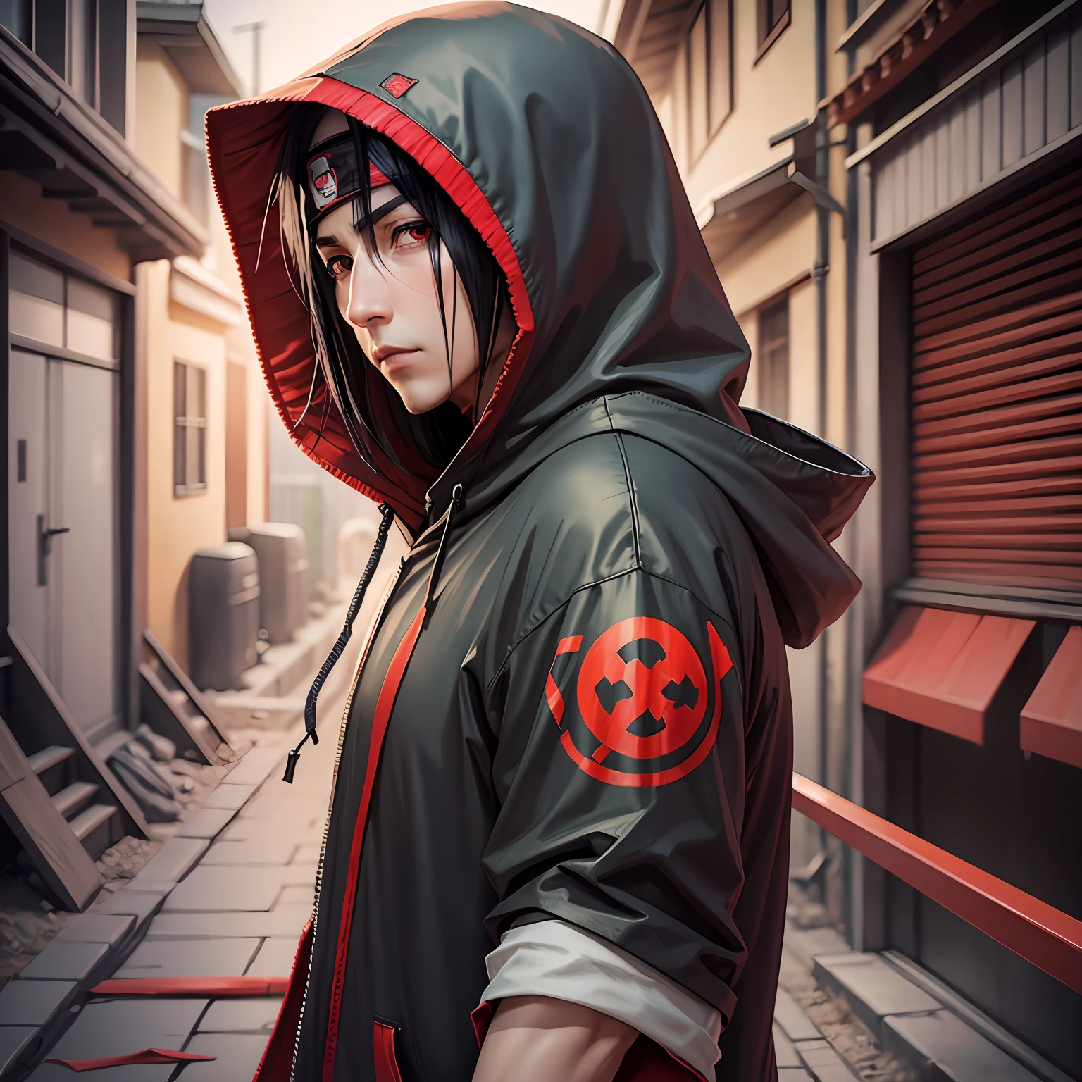 itachi style hooded toxic ninja --auto --s2