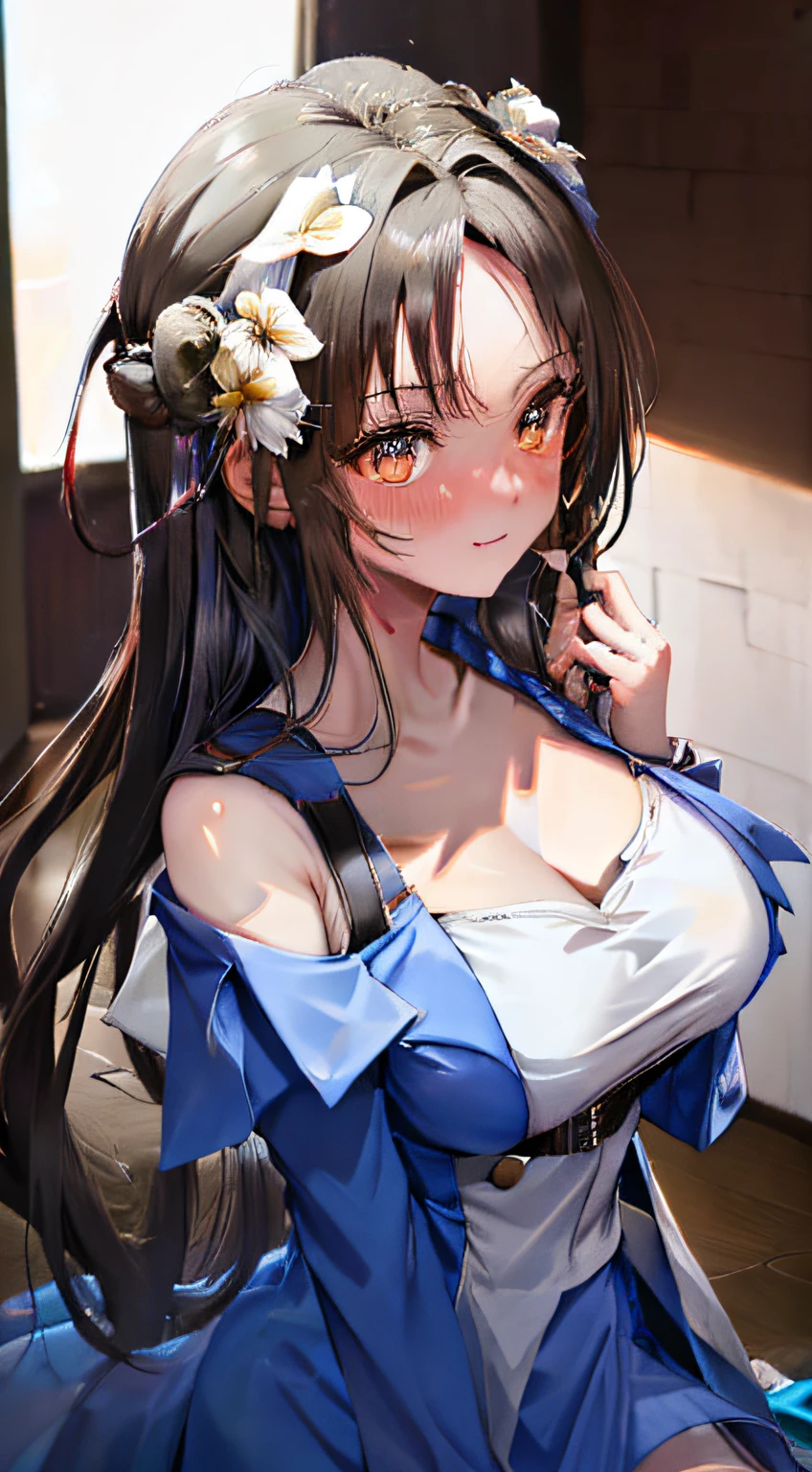 (Night:1.7), Japan, Tokyo, CityView, Before Window, seductive pose,hands under floor,  touching floor,white china dress, , silver_hair,very long hair,Long_hair,braided hair,Bangs,Orange_eyes,braid, 1 girl, 15yo,mature female,Beautiful Finger,Beautiful long legs,Beautiful body, Beautiful Nose,Beautiful character design,beautiful eye, perfect eyes, heart pupil,, big oppai, big , bluhsed face, blush face,  out,  ,baby face, perfect face,  face, angry face, looking at viewer, in the center of the image, ,official art,extremely detailed CG unity 8k wallpaper, perfect lighting,Colorful, Bright_Front_face_Lighting, (masterpiece:1.0),(best_quality:1.0), ultra high res,4K,ultra-detailed, photography, 8K, HDR, highres, absurdres:1.2, Kodak portra 400, film grain, blurry background, bokeh:1.2, lens flare, (vibrant_color:1.2) (Beautiful,large_:1.4), (beautiful_face:1.5),(narrow_waist),love mark on ,