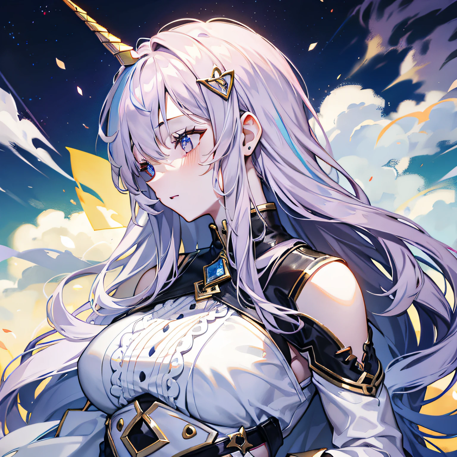 Unicorn humanoid female