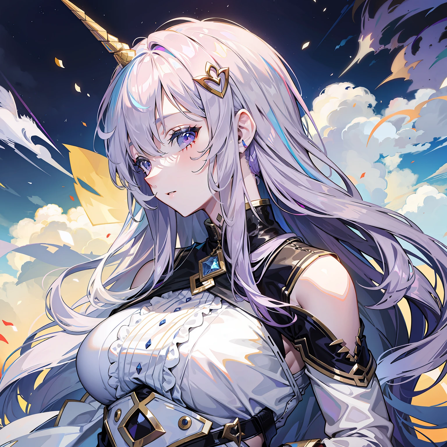 Unicorn humanoid female