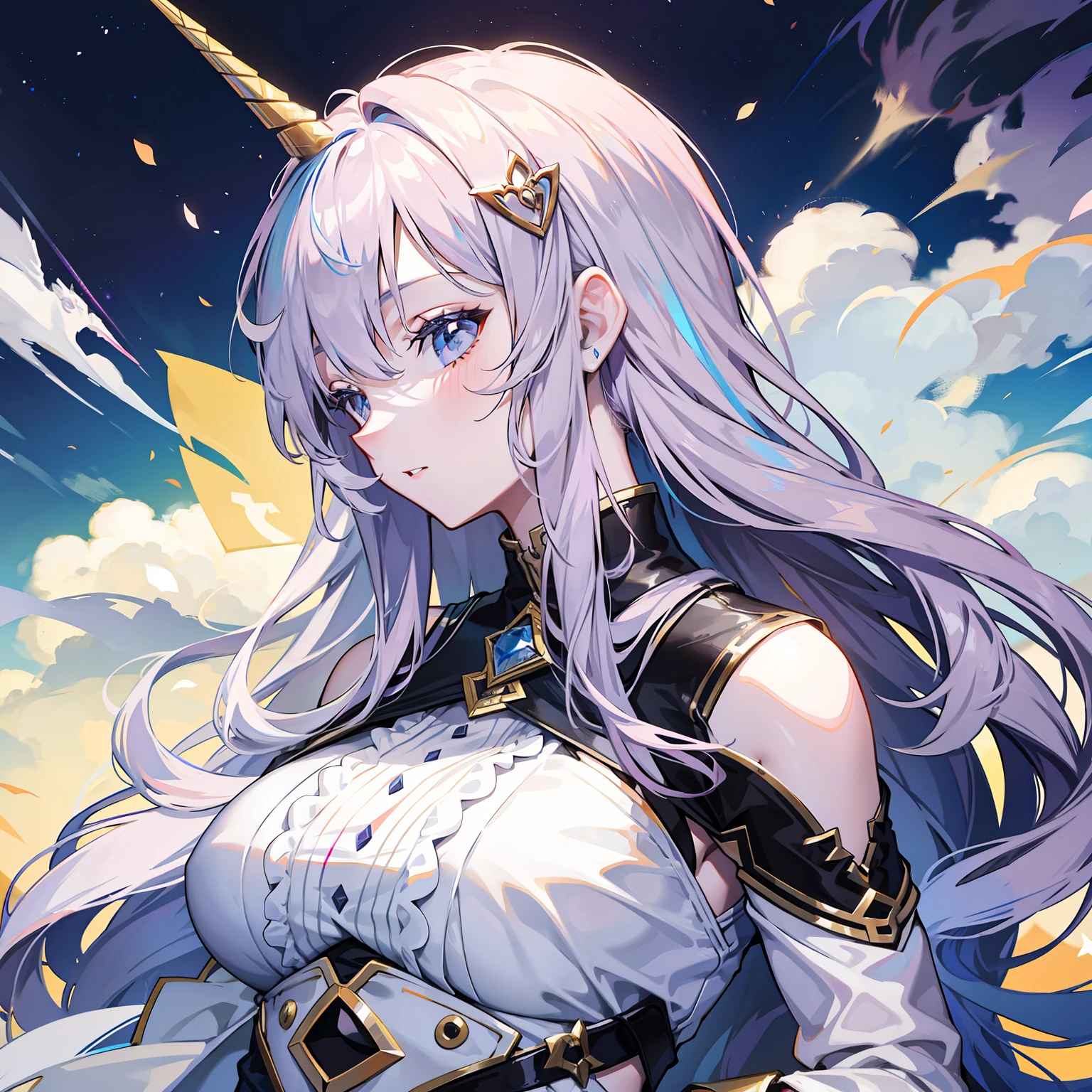 Unicorn humanoid female