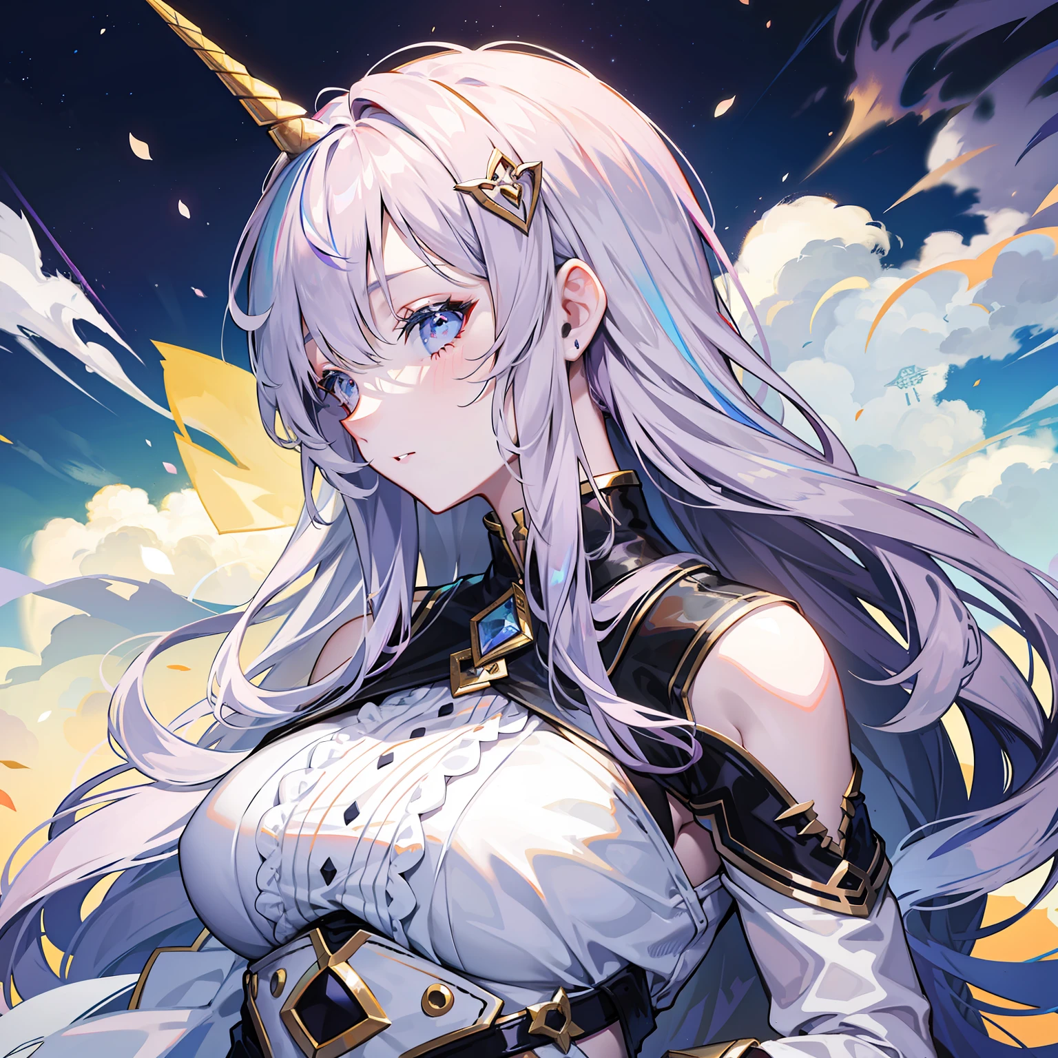 Unicorn humanoid female