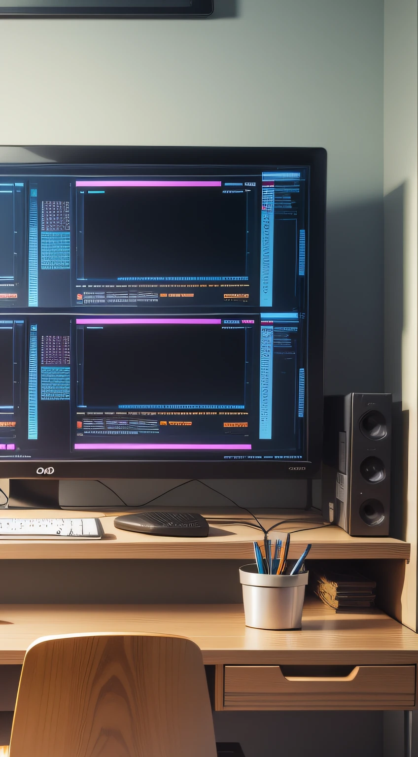 UX panel with two monitors