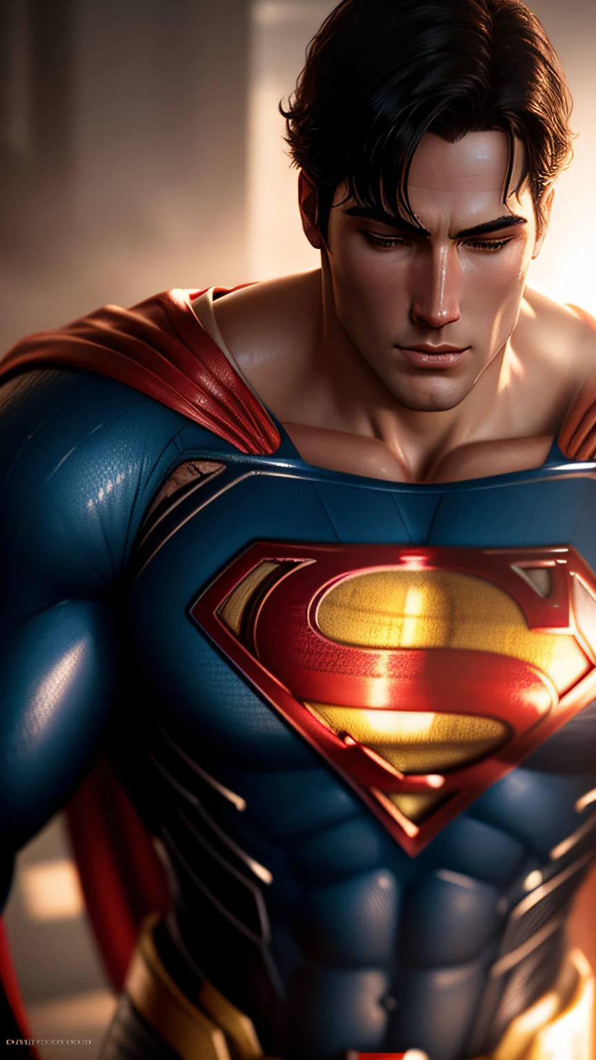 superman, photography,soft lighting, soft details, octane, artstation trending, ultra high detail, ultra realistic, cinematic,16k