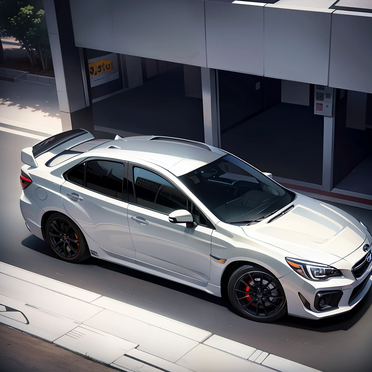 Subaru WRX 2019 branco