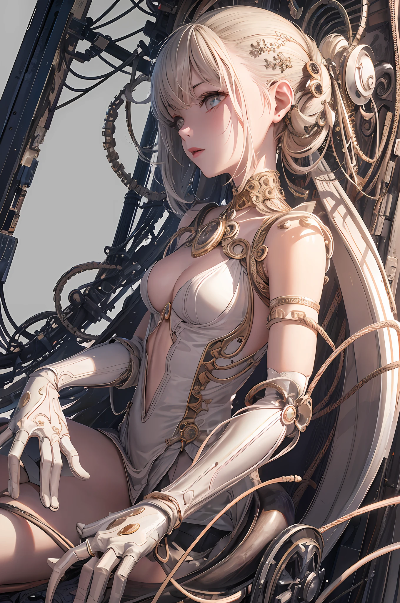 The fingers of the right hand are redrawn