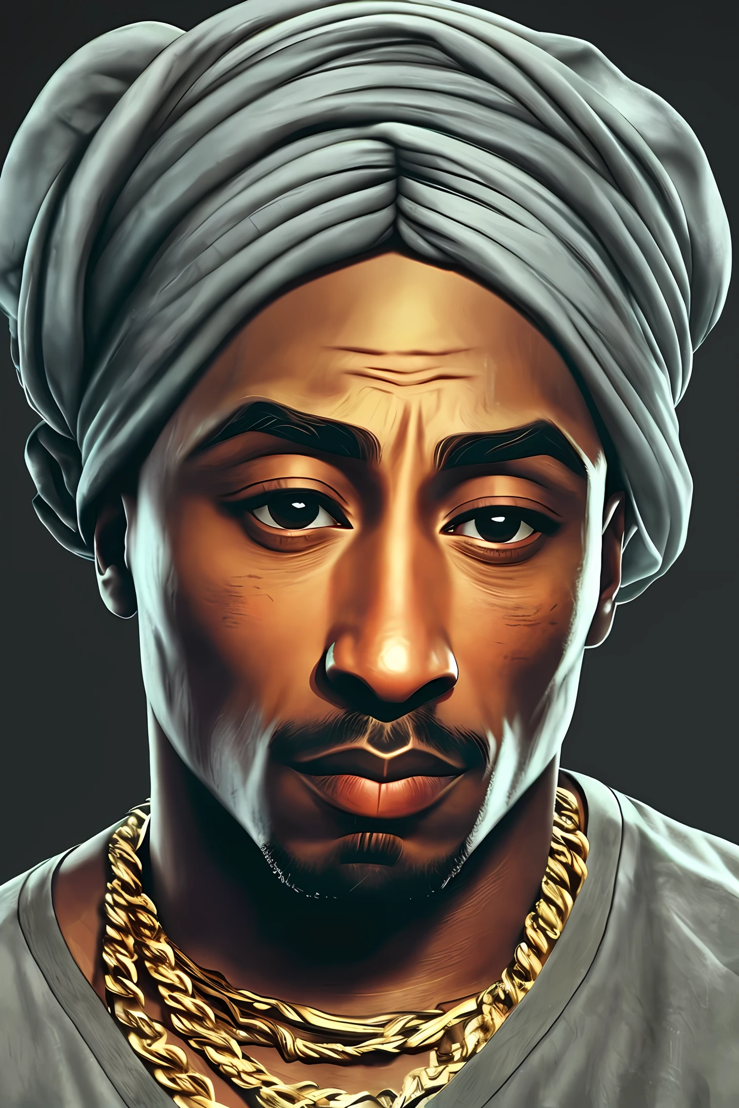 photo utrarealist 8k uhd ((Tupac shakur)) pay attention to the details of the face , look for imgagens banks, utrarealistic quality