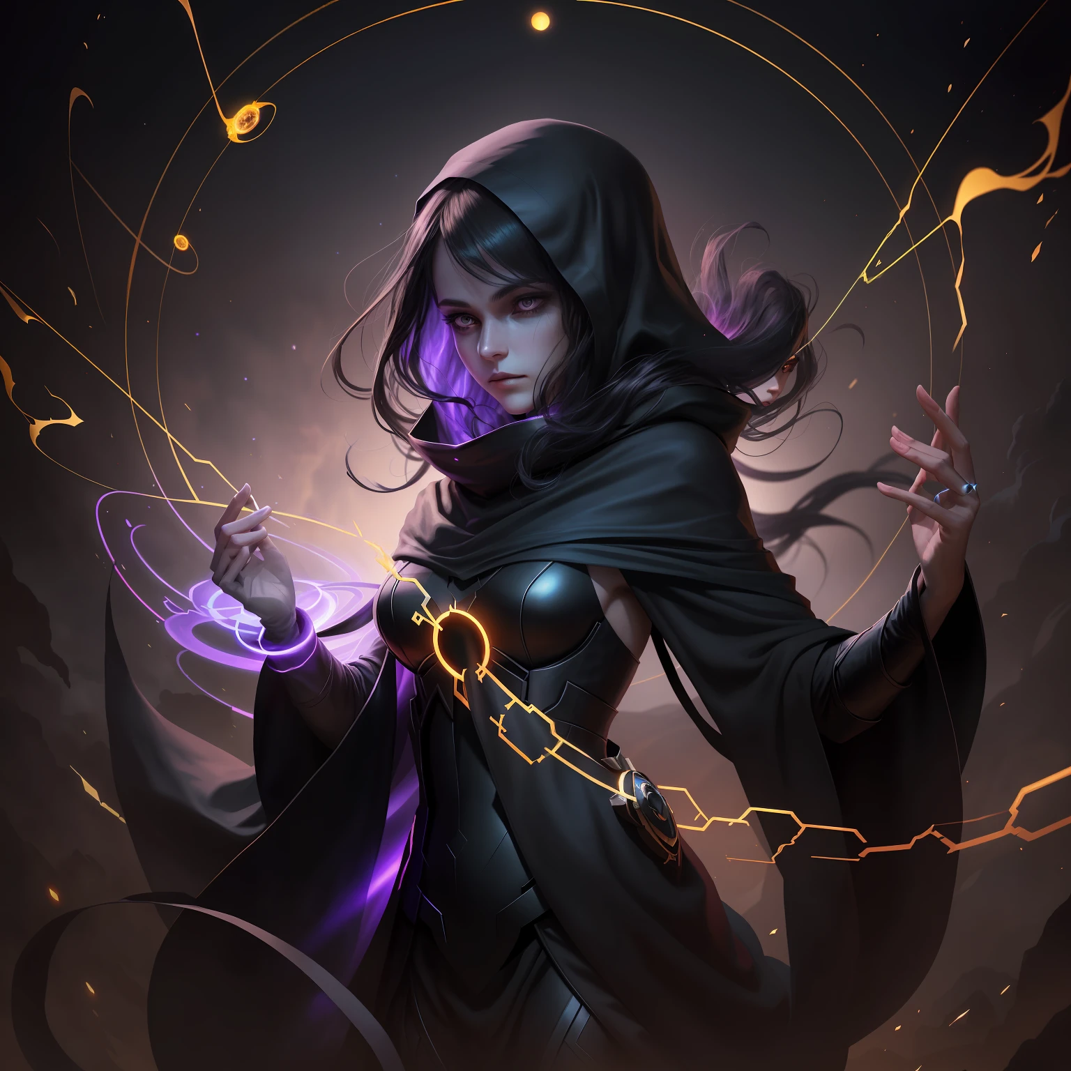 The Shadow of Oblivion is a mysterious and ethereal entity. She manifests herself as a dark, meandering figure, shrouded in a cloak of darkness. His eyes sparkle with a mesmerizing glide, revealing the emptiness and mystery of the unknown. Instead of arms, it has spheres of pulsating energy, which float around it and emit an enigmatic glow.

Powers: The Shadow of Oblivion has the power to manipulate and control people's memories. She is able to erase or modify memories, enveloping her victims in a veil of oblivion. In addition, it can create vivid illusions and project dark visions into the minds of those who face it.