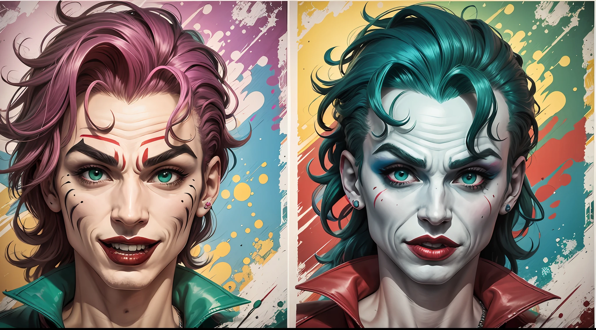 pop art coringa
