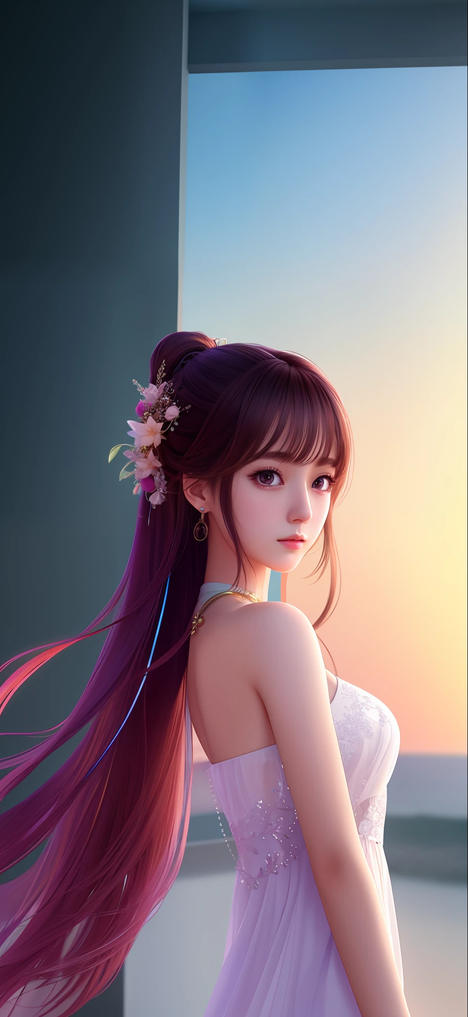 (extremely detailed CG unity 8k wallpaper), the most beautiful artwork in the world, 1girl, upper body,kpop idol, jisoo,