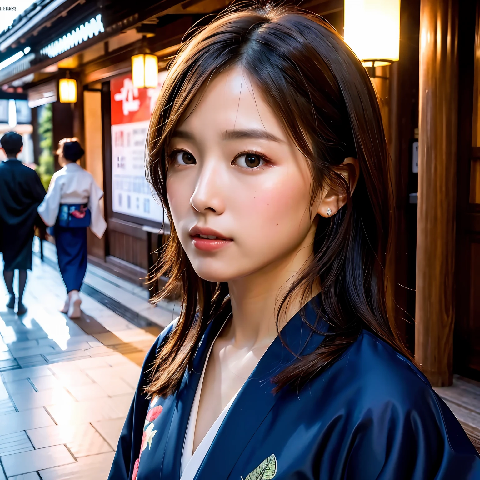(8K, Best Quality, Masterpiece, Ultra High Definition: 1.2),kimono