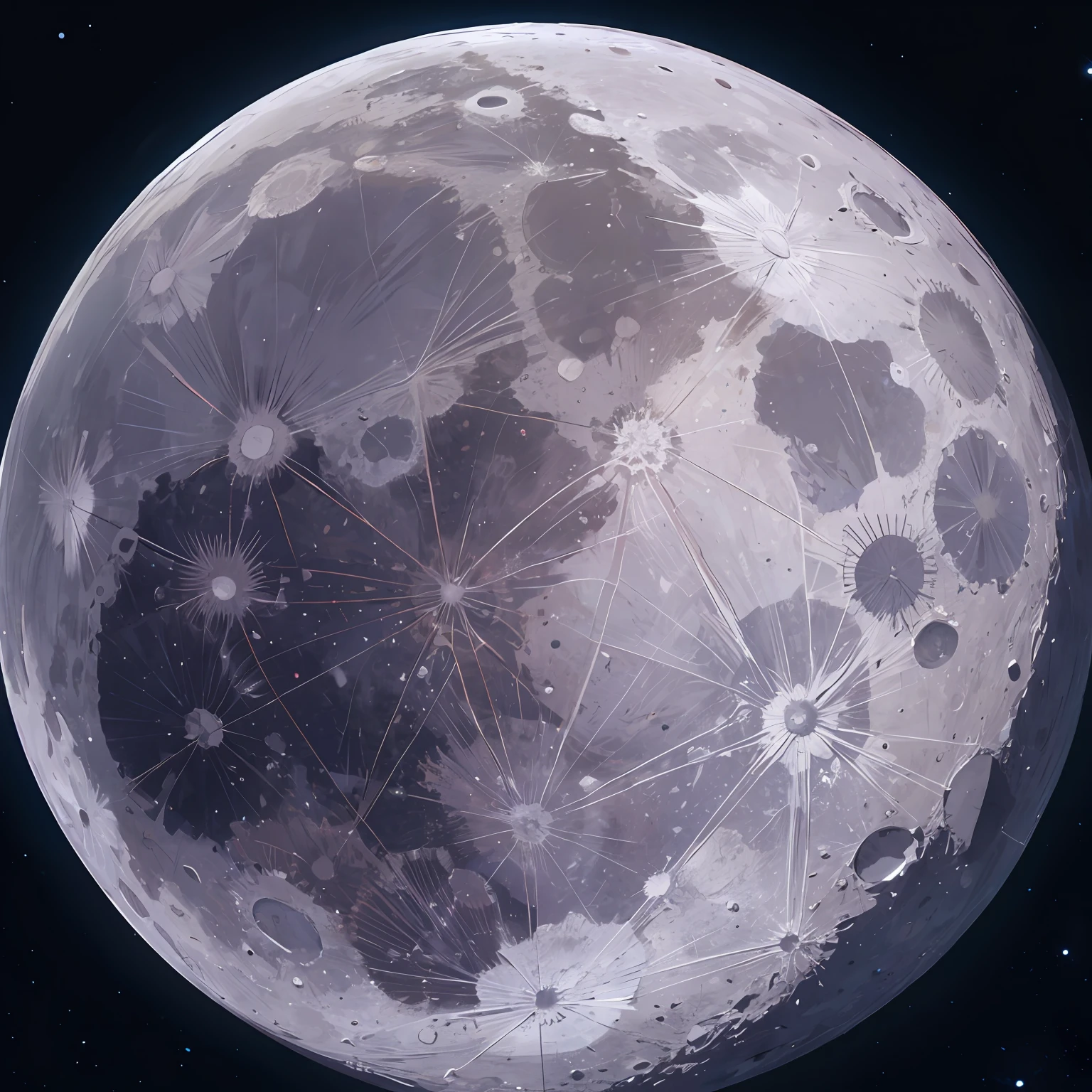 Lunar surface