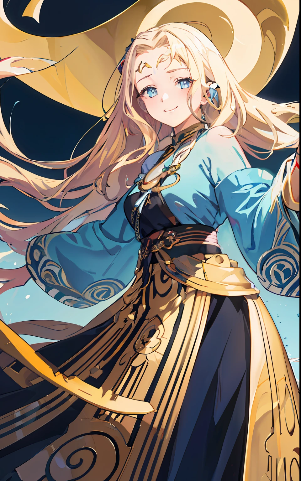 (masterpiece), (best quality), (ultra detailed),(disheed hair),(illustration), (Fashionable clothing), standing, Fashion model, looking at viewer, (interview), (simple background), Beautiful and detailed eyes, delicate beauty, floating, (high saturation), (shine), cartoon characters focused on faces, big smiles, a comic book panel created by Shin Saimdang, pixiv competition winner, toyism, anime, booru, official art, (shiny), best lighting, best shadow,