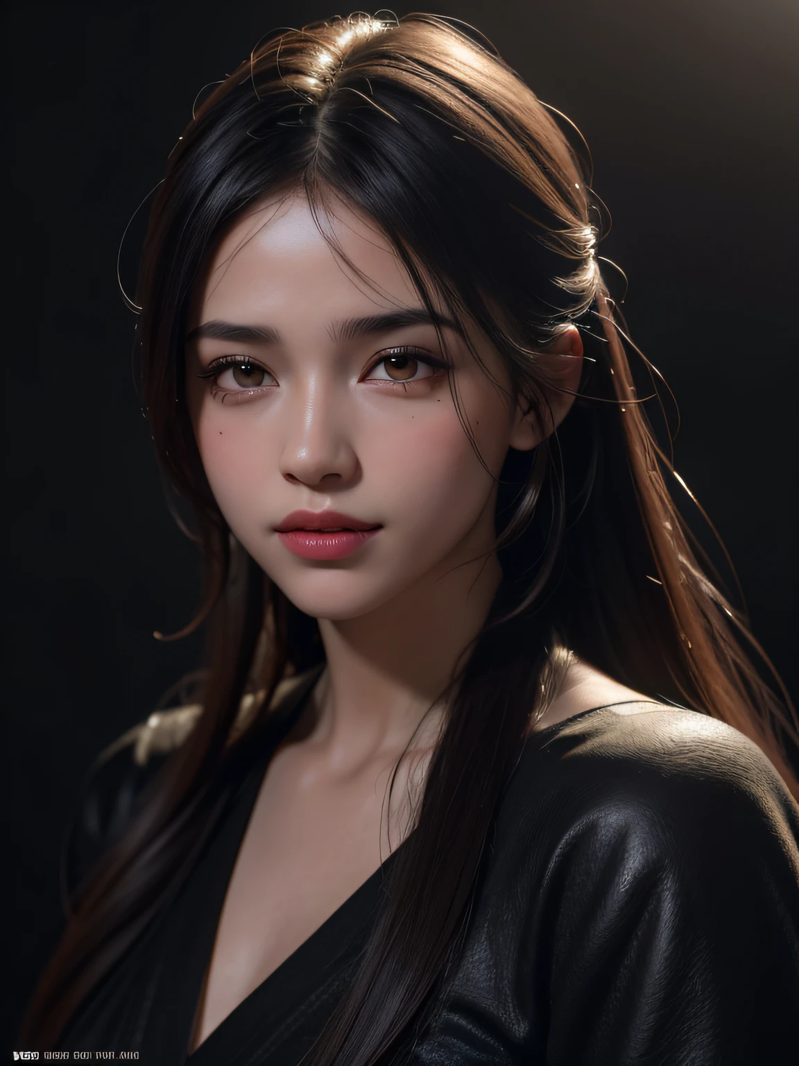8k, RAW Photo, Best quality, masterpiece,(photorealistic:1.4) , (lip gloss, eyelashes, smiling, bright face, glowing skin, best quality, ultra high resolution, depth of field, chromatic aberration, caustic, wide lighting, natural shading) ultra high res, front view, raw photo, 1girl, Indian girl, indian girl face, black saree dress, perfect face, in the dark, deep shadow, Cold light, caustics, looking at the viewer with a serene bliss, volumetric light, foggy background, rim light, edge light, backlit hair, Low Key, bloom, track equipment, outside the field, ((thin, thin)), photorealistic, photograph, masterpiece, realistic, realism, photorealism, high contrast, photorealistic digital art trending Artstation 8k HD high definition detailed realistic, detailed, skin texture, hyper detailed, realistic skin texture, armature, best quality, ultra high res, (photorealistic) (1.4), high resolution, detailed, raw photo, sharp re, lee jeffries nikon d850 film stock photo 4 kodak port 400 camera f1.6 lens rich colors hyper realistic lifelike texture dramatic lighting unrealengine trends on artstation cinestill 800