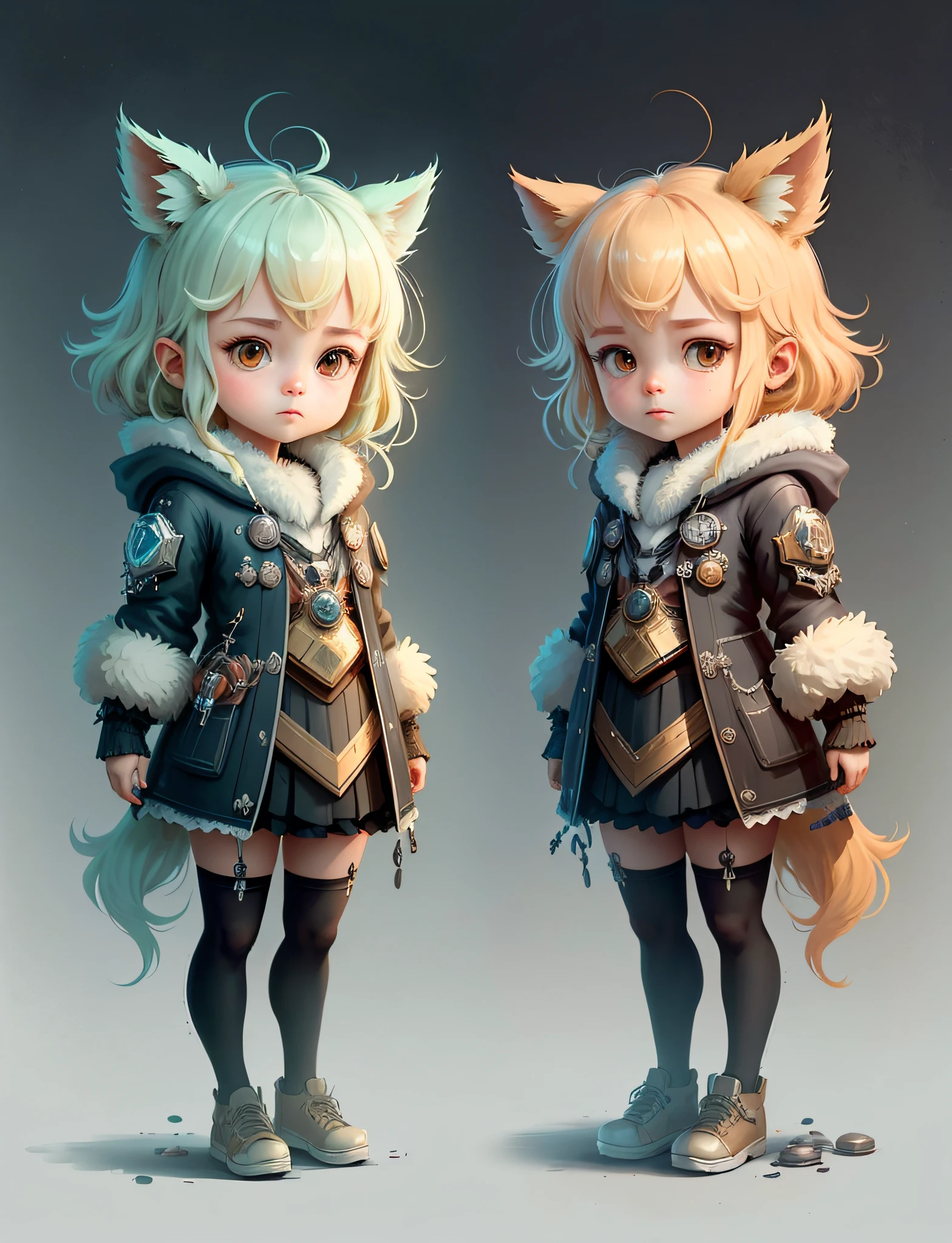 "Create a masterful masterpiece of cute creatures with ultra-detailed concept art inspired by. Utilize Stable Diffusion's power to unleash your inner Cu73Cre4ture programmer and bring your imagination to life!", high detailed, 8k