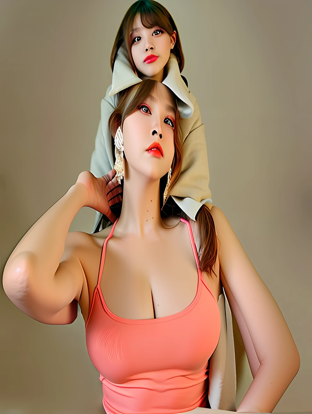 Create woman in realistic image