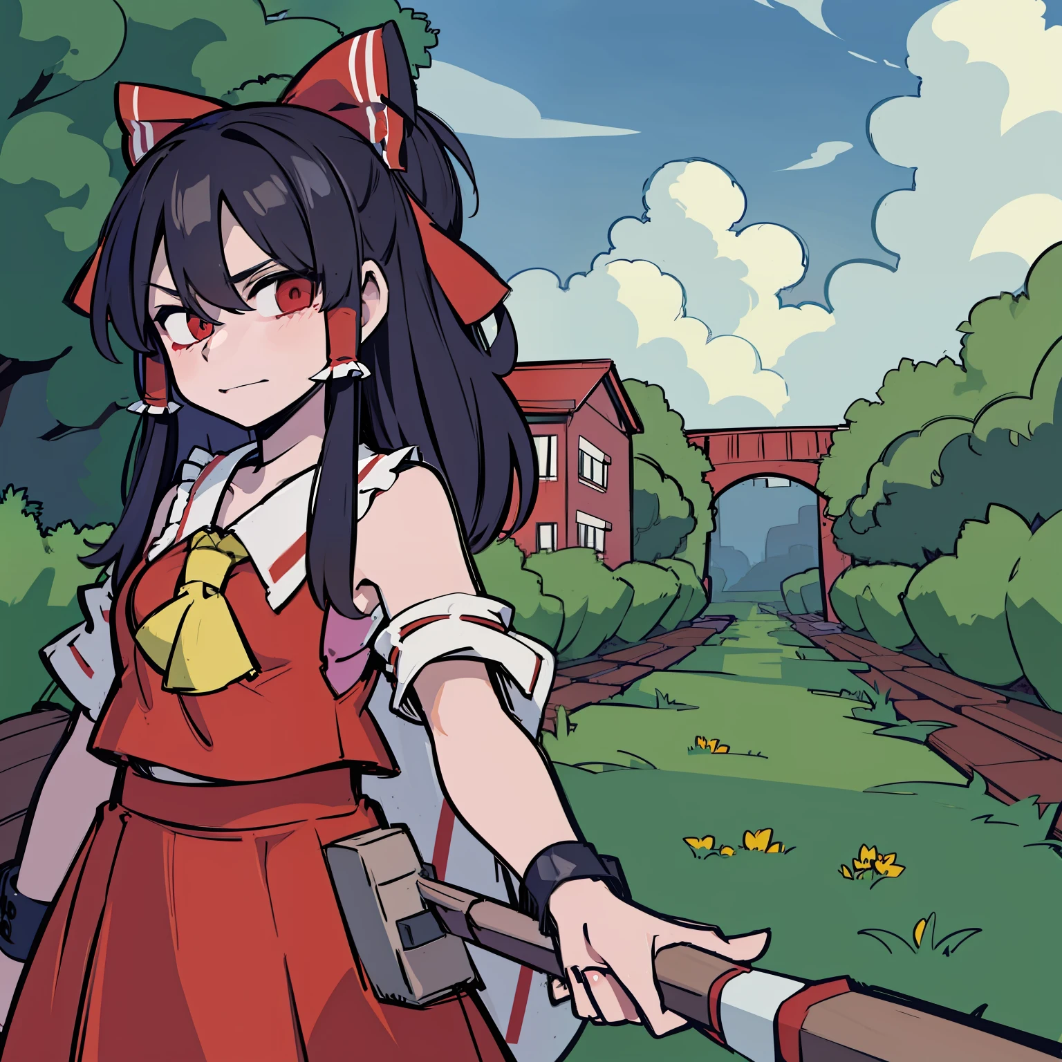 Reimu Hakurei from Touhou