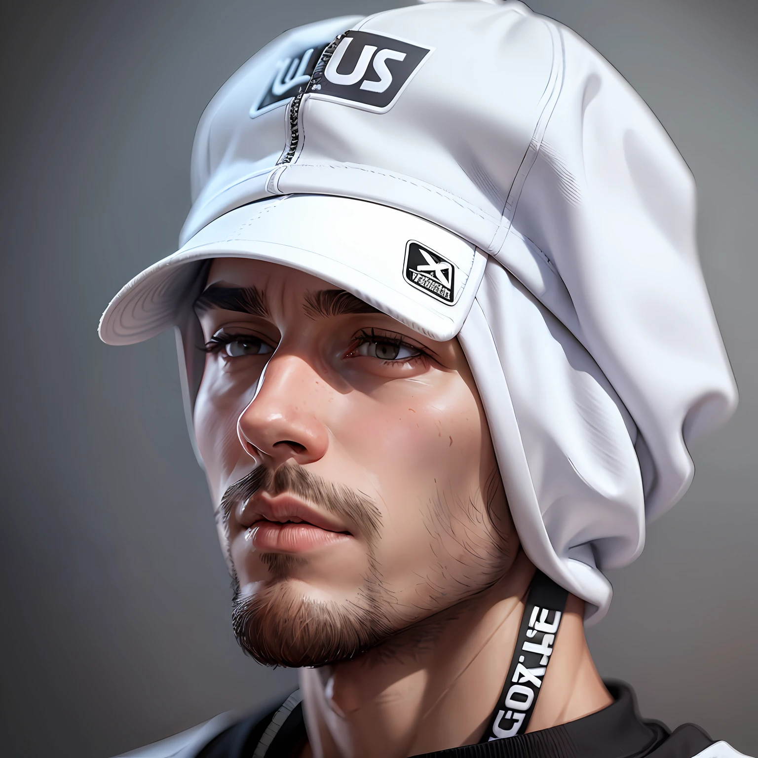 (ultra-realistic streetwear:1.2),(sweatshirt, cap),23 years,white,(high quality, high resolution) --auto --s2