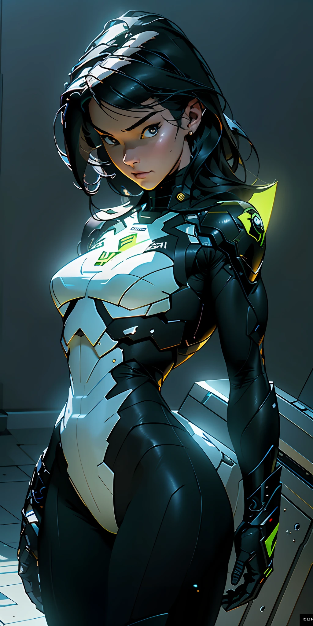 ((Best Quality)), ((Masterpiece)), (Detailed: 1.4), Bodybuilder, Beautiful Face, Serious Face, Perfect Body, Fit Body, Abs, Large Breasts, Muscular, HDR (High Dynamic Range),Ray Tracing, NVIDIA RTX,Super-Resolution,Unreal 5,Subsurface Dispersion, PBR Texture, Post-Processing, Anisotropic Filtering, Depth of Field, Maximum Clarity and Sharpness, Multilayer Textures, Albedo and Specular Maps, Surface Shading, Accurate Simulation of Light-Material Interaction, Perfect Proportions, Octane Render, Two-Tone Lighting, Wide Aperture, Low ISO, White Balance, Rule of Thirds, 8K RAW, Crysisnanosuit