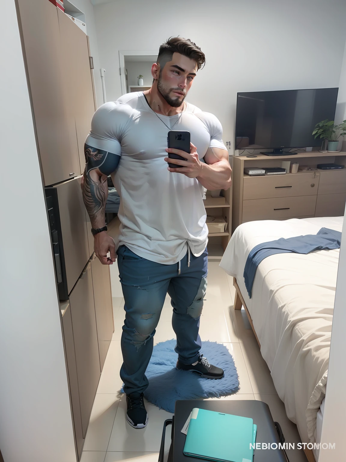 Like this muscular guy