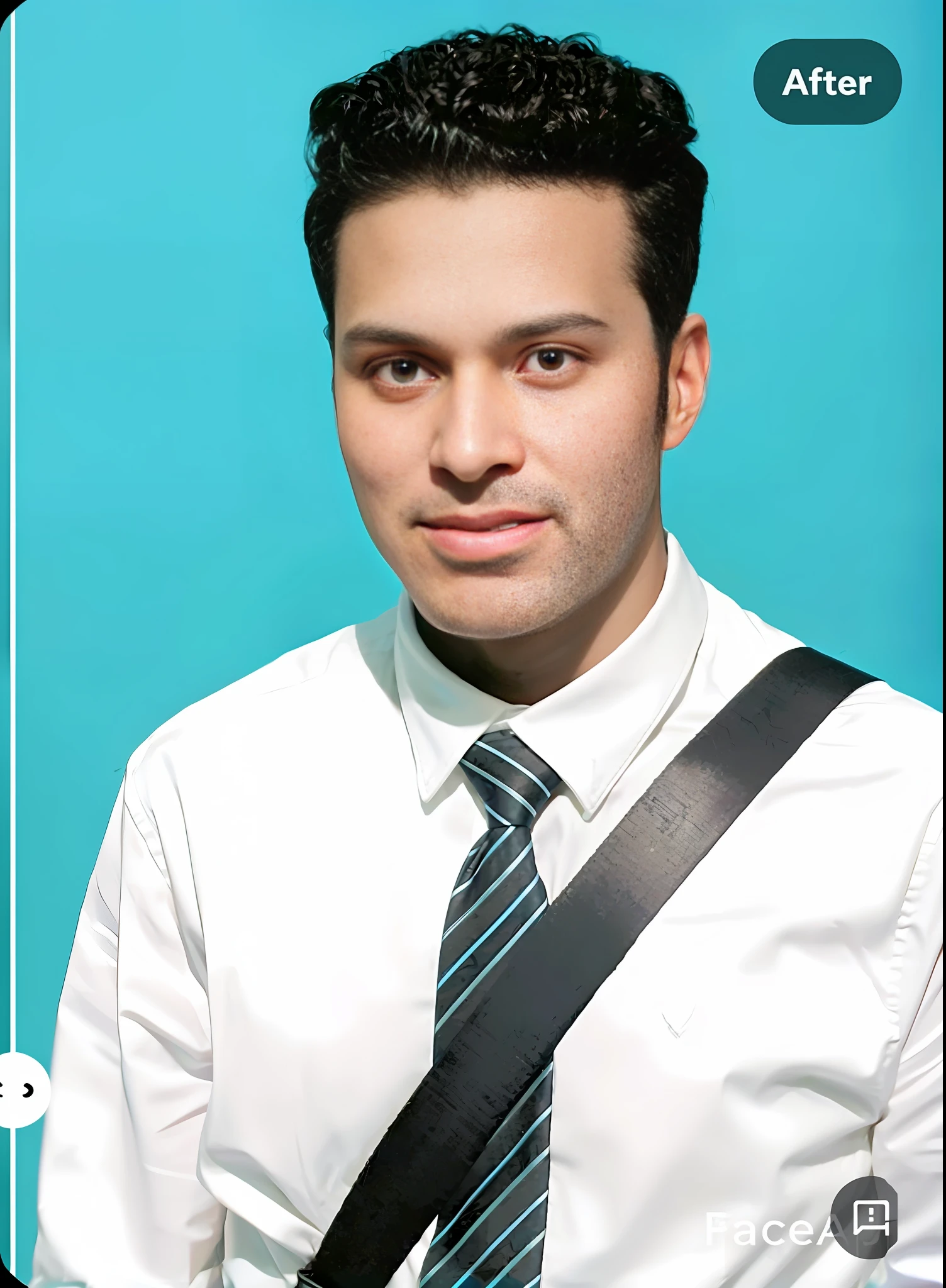 wearing a tie and a white shirt, portait photo profile picture, headshot profile picture, professional profile picture, headshot photo, profile pic, facebook profile picture, inspired by Bikash Bhattacharjee