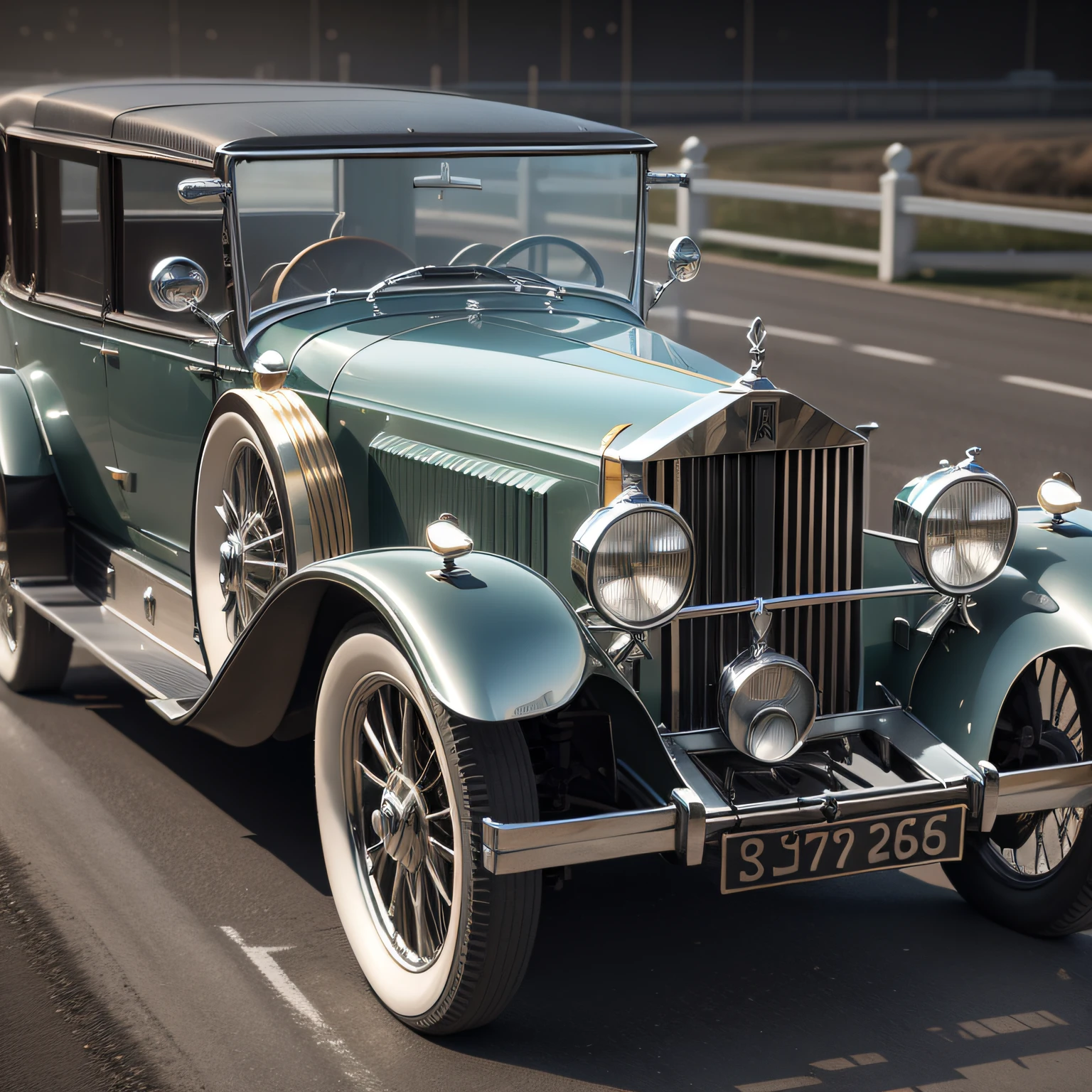 Rolls-Royce Silver Ghost 1906-1925, realistic and artistic 3d imagem