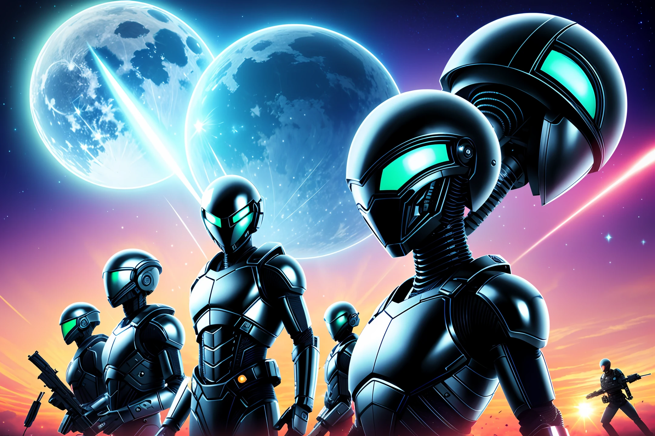 Create a movie with alien attack