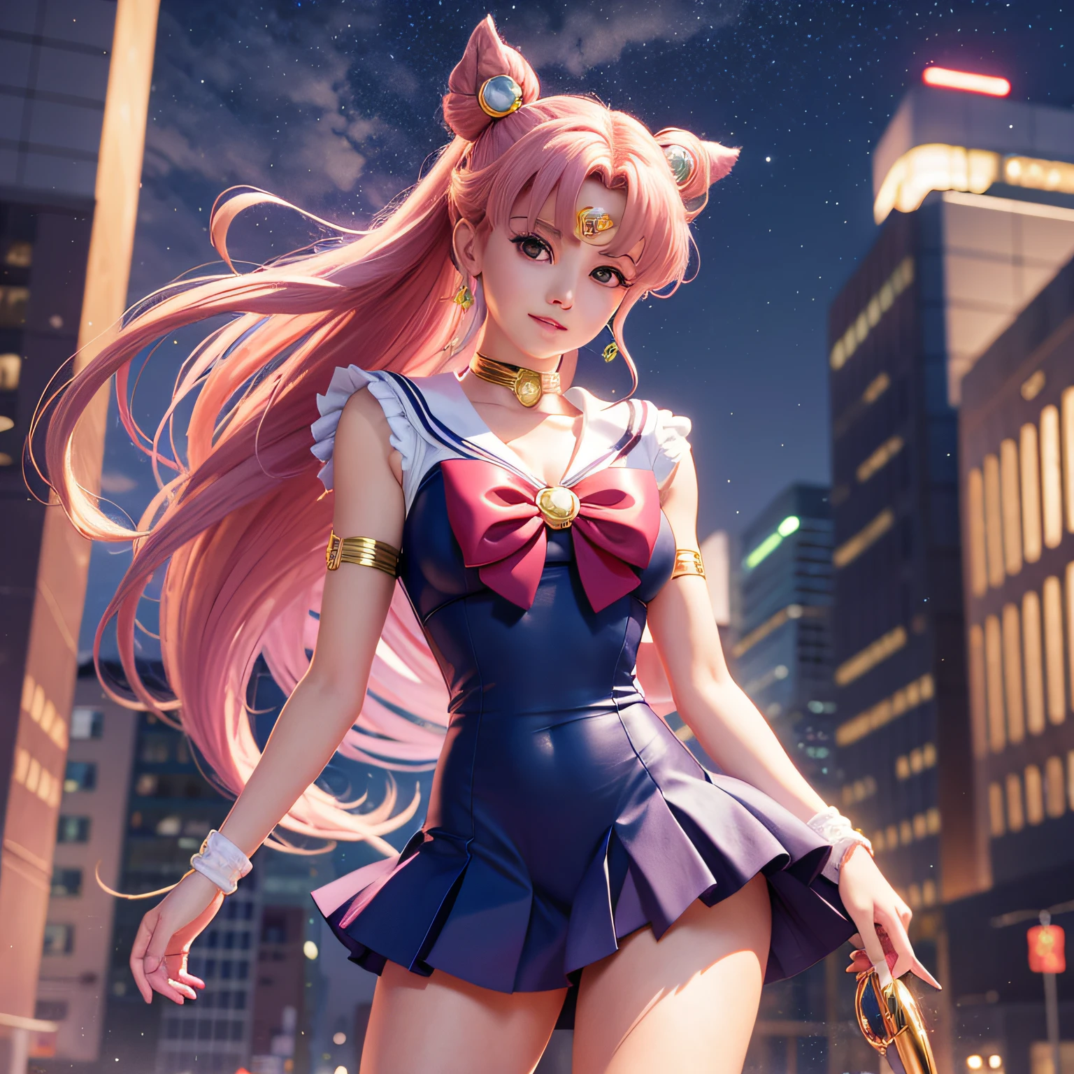 Sailor Moon anime, soft anime CG art, realistic 3D anime style, 3D anime style, render of a cute 3D anime girl, anime style. 8k, 4k anime style, trend in cgstation, 3d realistic anime, detailed digital anime art, girl anime 3d, photorealistic anime girl rendering