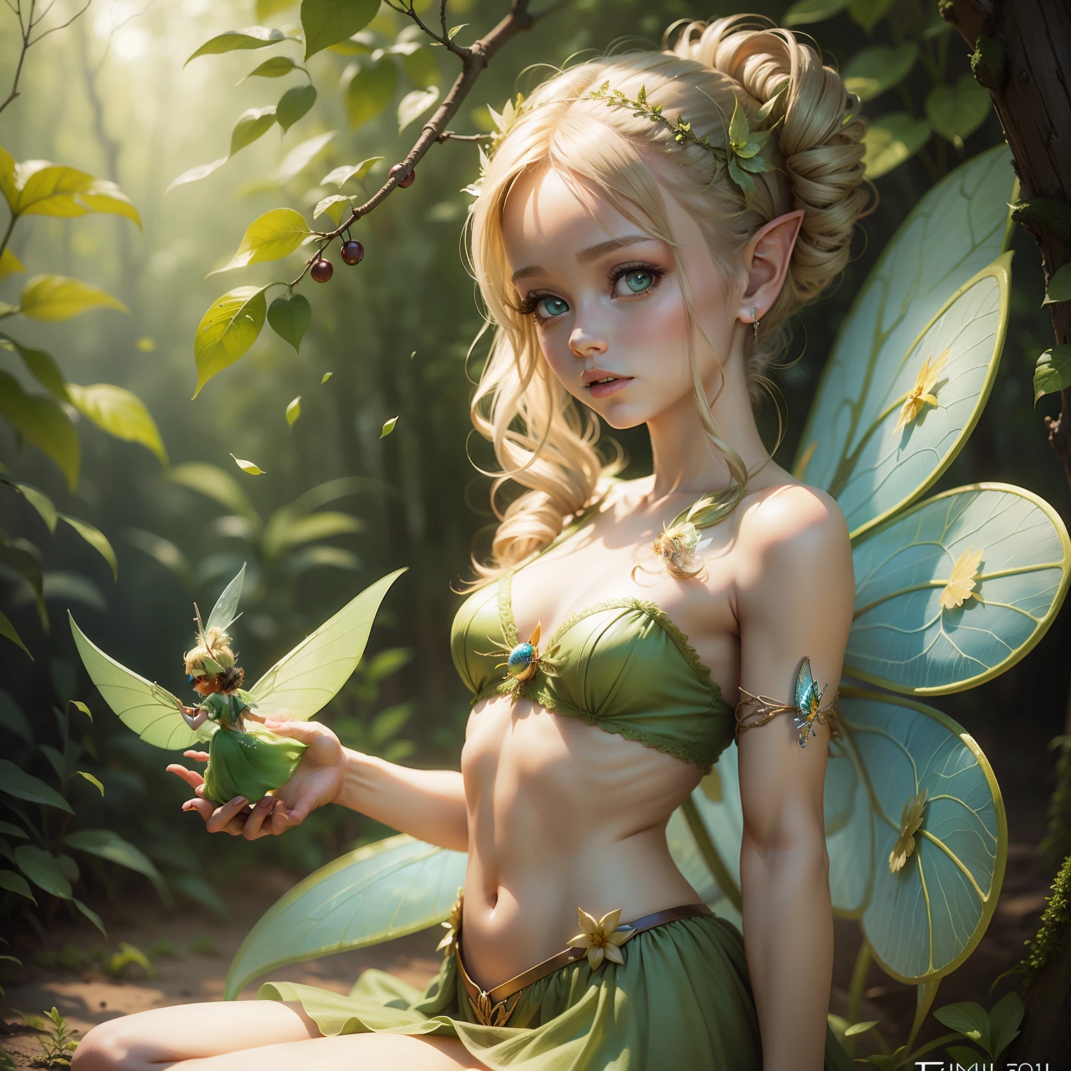 Tinkerbell Fairy, realistic image --auto --s2