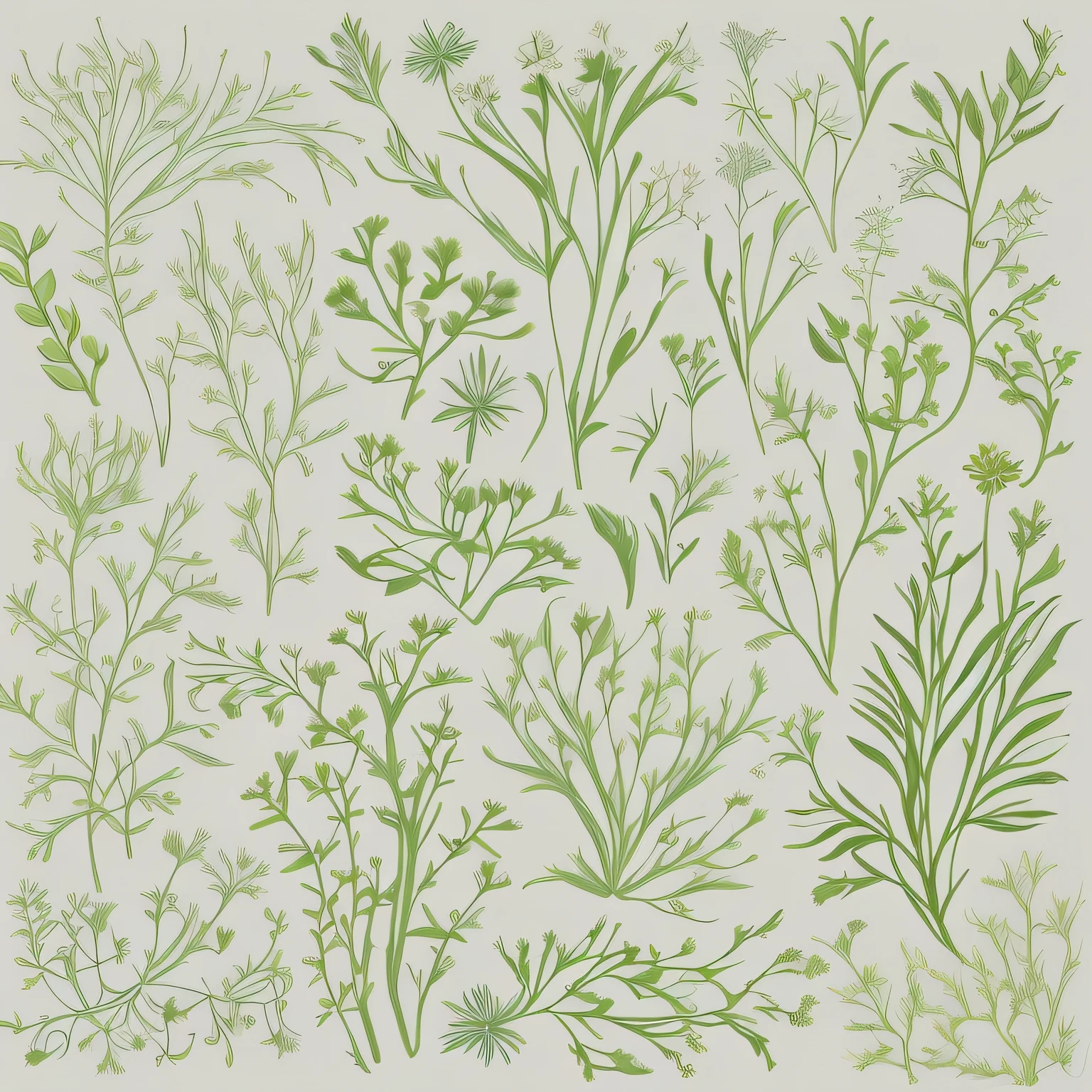Small flower design, botanical style, label style, flat style, vector style, drawing style, naïve style, in very soft pastel colors such as pink, pastel purple, pastel green, pastel blue, light blue, beige, light pastel yellow.