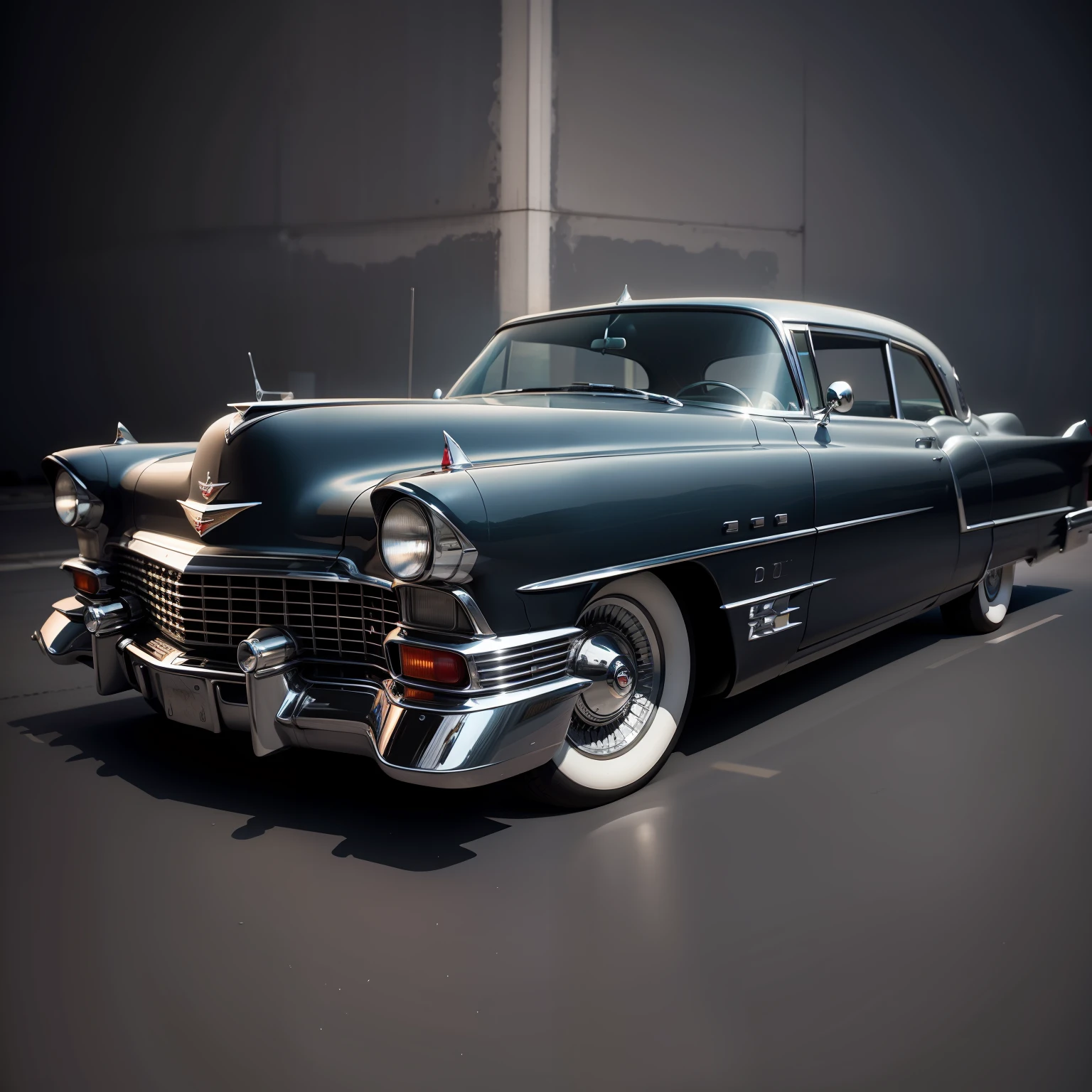 Cadillac Eldorado 1953-2002 3d image, realistic and artistic