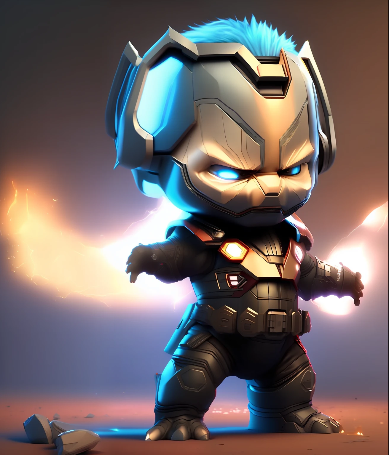 cinematic shot of realistic cute X-men Wolverine, surounded by fire, seamless, epic, cinematic, intricate detail, award winning, great lighting, shading, high quality, detailed