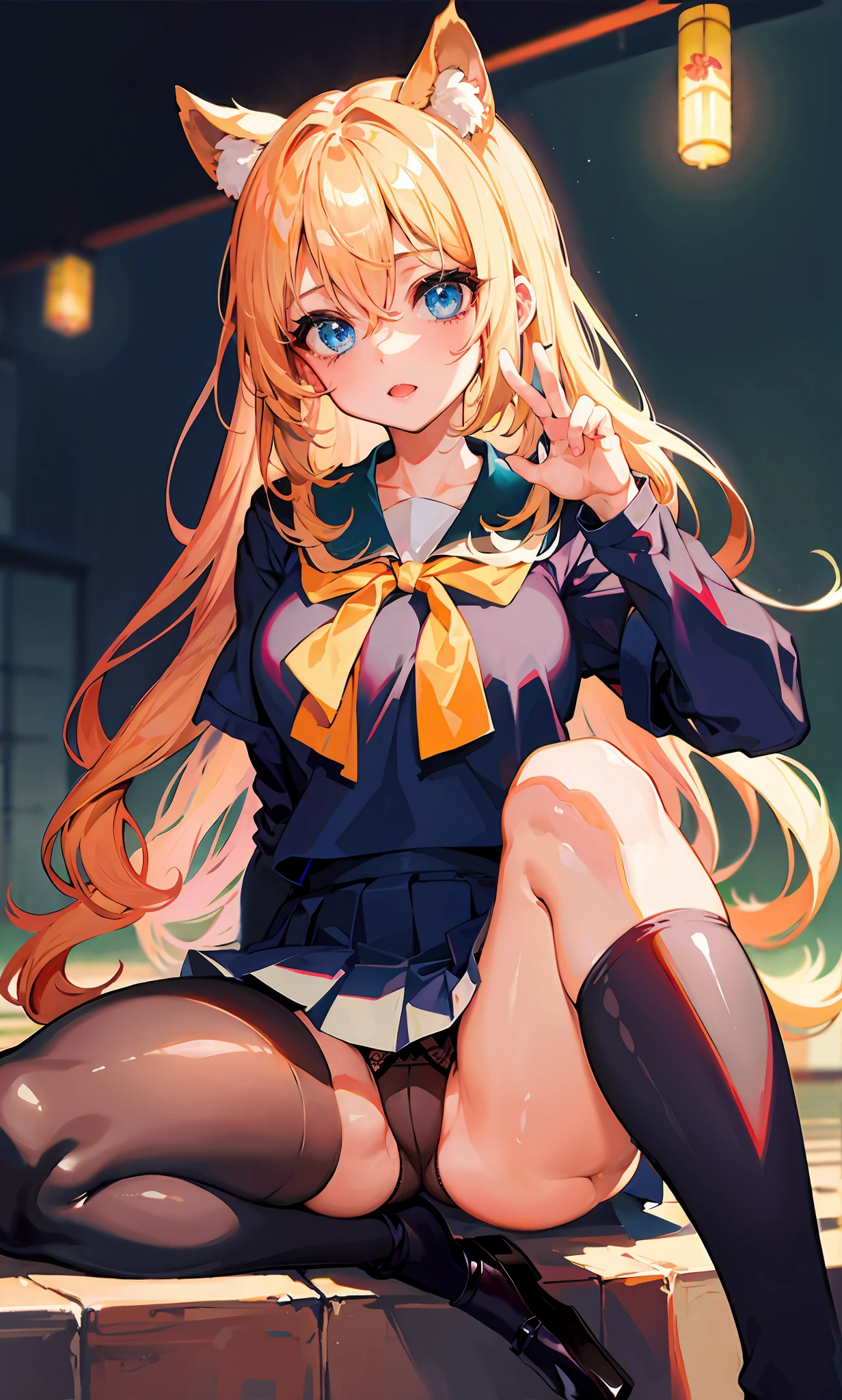 blue eyes