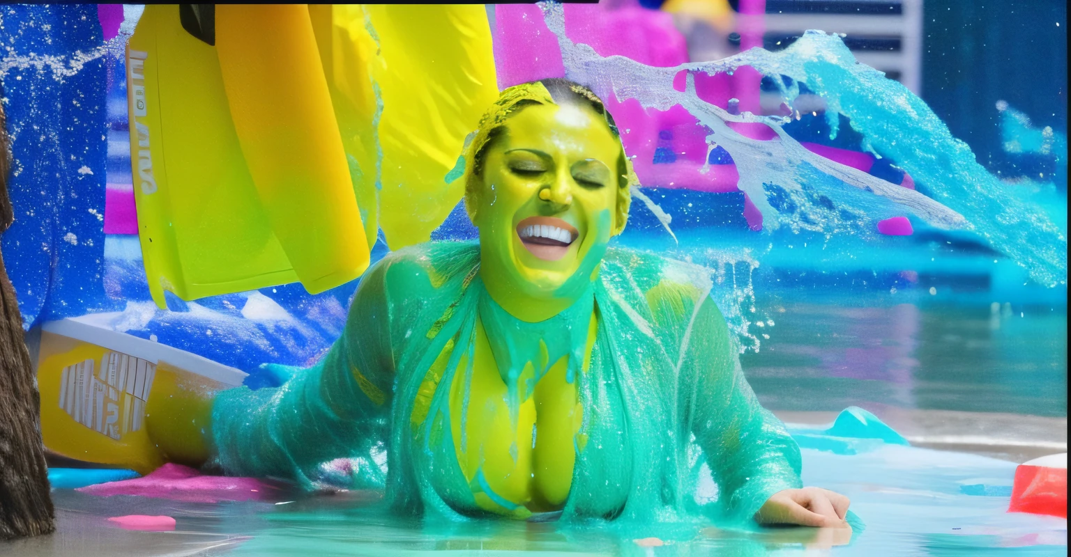 gunged, bikini