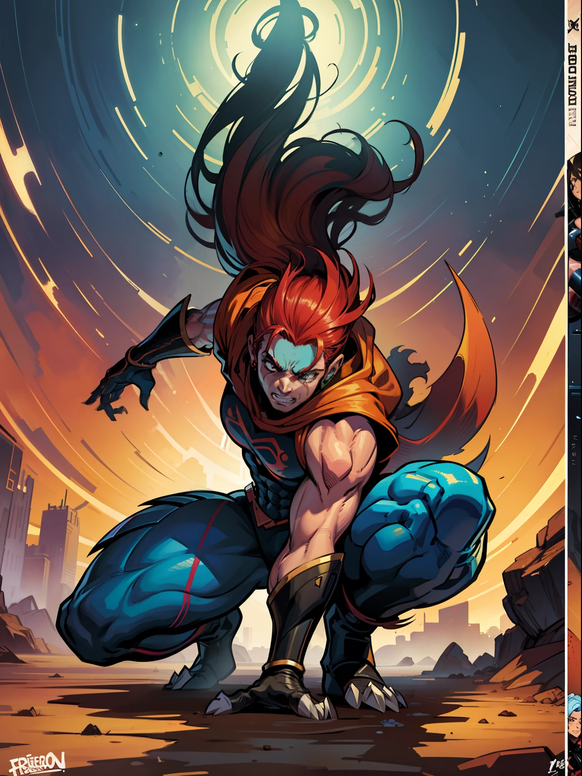 teeth brude strength spins on beads, sharp claws pointed hair on back and fore-arms ,tatoon style , comic book style ,monster ultra detailed, (beautiful and clear background:1.2),, fantastic paintings ,graffit style , stained glass colored, out, vibrant, fantastic paintings by joe madureira ,high quality, --ar 3:4 --upbeta --test --creative --upbeta --upbeta --::jason fabok and yoji shinkawa style ::2.0 comix illustration style giant monster with big sharp upbeta --upbeta ,photo, sticker art, freedom, soul, digital illustration, comic style, centered, approaching perfection, dynamic, highly detailed, watercolor painting, artstation, concept art, smooth, sharp focus, illustration, centered, approaching perfection, dynamic, highly detailed, character sheet, artstation, concept art, smooth, sharp focus, illustration,trending on artstation, 8k, masterpiece, graffiti paint, fine detail, full of color, intricate detail, golden ratio illustration,monochromatic green background, masterpiece, best quality, high quality, highres, best quality, high resolution fix, bright amazing lighting, detail enhancement,(beautiful and clear background:1.2),, fantastic paintings ,graffit style, best quality, high quality, highres, detail enhancement, ((most beautiful image in the world)), masterpiece, best quality, high quality, highres, detail enhancement, ((most beautiful image )), , emphasis on the correct 5 fingers on each hand and the correct shadow, , bright image, , 4k, high resolution, comic book, comic