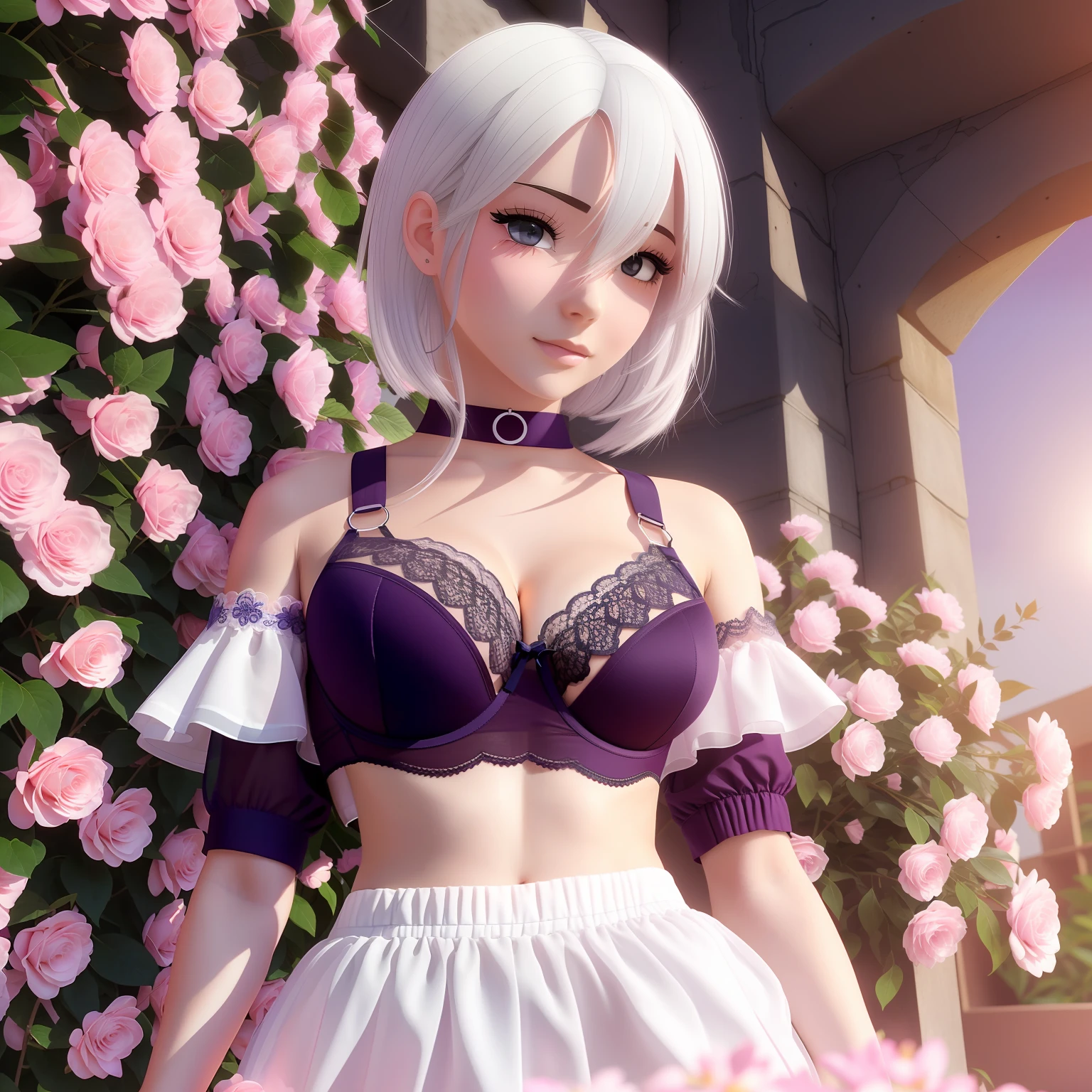 Erotic bra, transparent