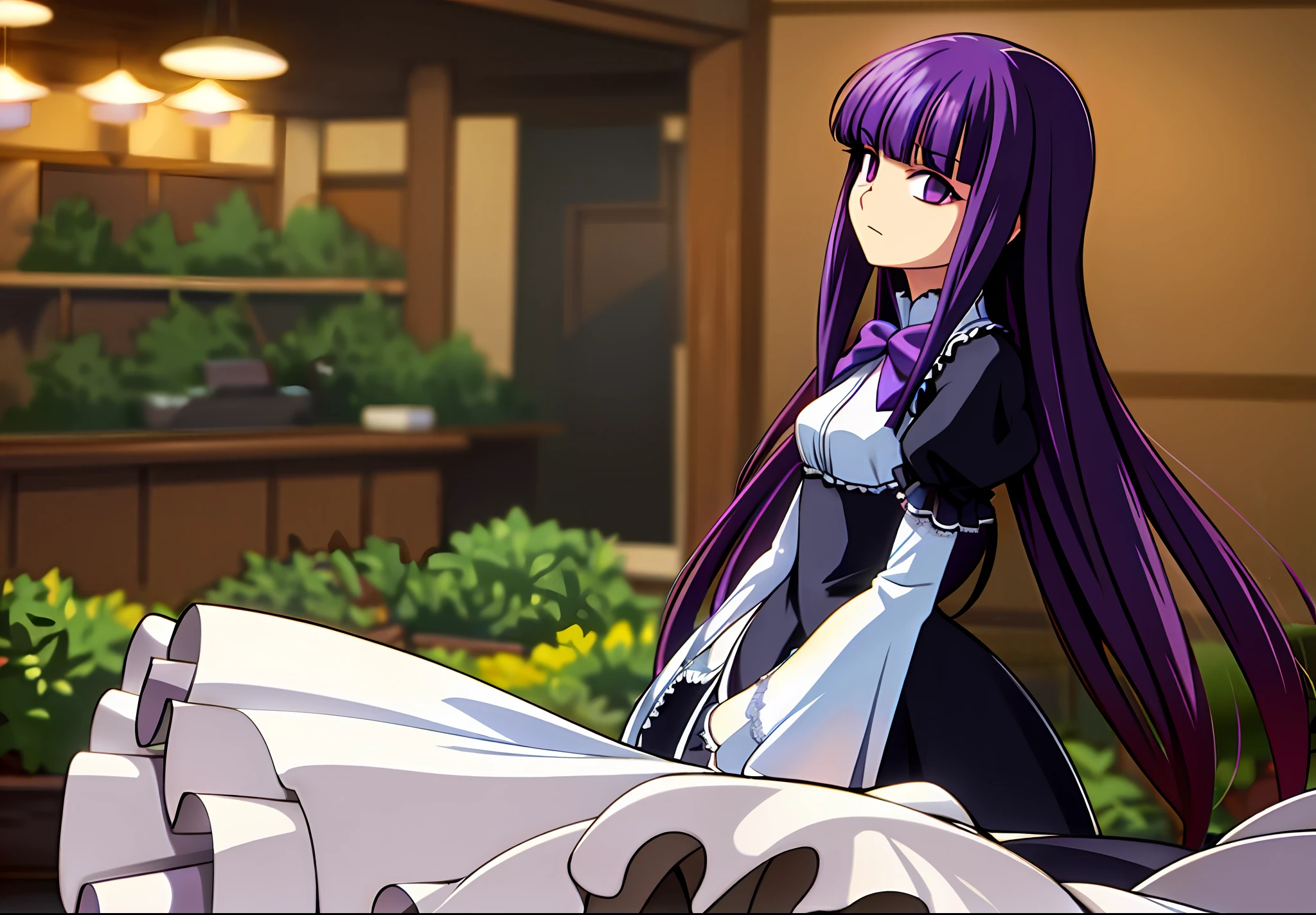frederica bernkastel, look from side