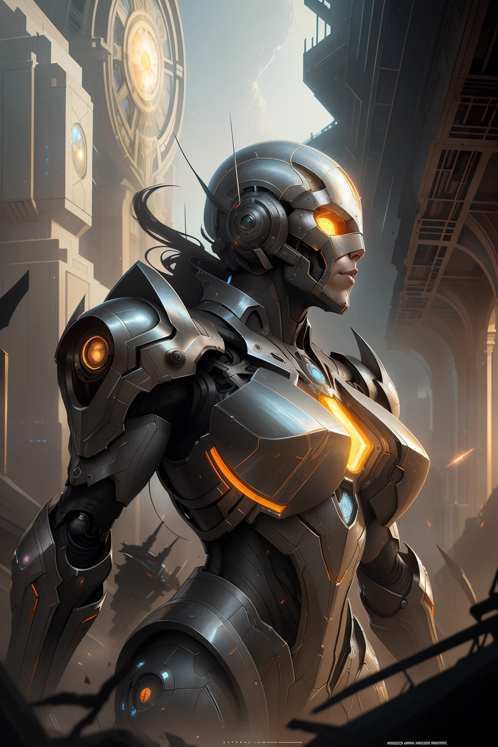 war between man and machine, hyper-realistic environment, Epic concept art war between man and machine, cosmic horror painting, elegant intricate digital painting artstation concept art by mark brooks and brad kunkle detailed war between man and machine, dark fantasy, intricate, elegant, highly detailed, digital painting, artstation, concept art, smooth, sharp focus, illustration, art by artgerm and greg rutkowski and alphonse mucha war between man and machine,!girl,!cocept art, detailed, volumetric, vibrant color scheme, rule of thirds, super detailed, 8k