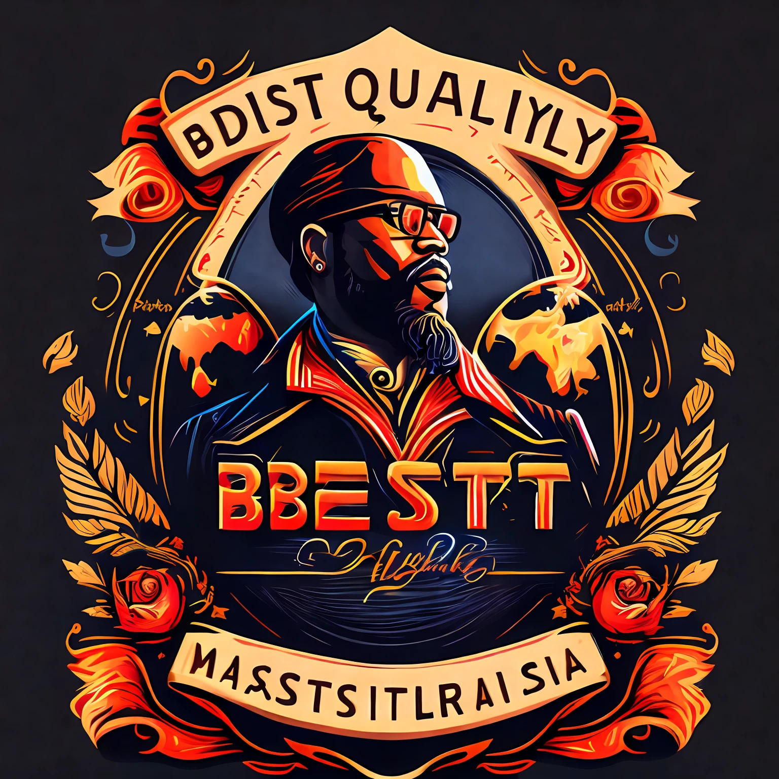 ((Best quality)), ((masterpiece)), (detailed),t-shirt vector ,high detailed,vector art,vector style