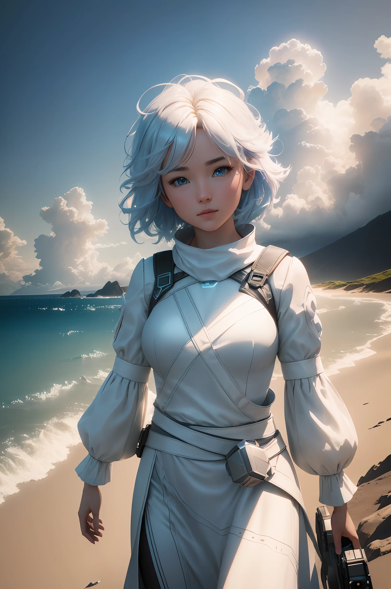 (( cloud holding a cute cloud )) (High Dynamic Range), Ray tracing, NVIDIA RTX, Ultra HD, Unreal 5, Subsurface Dispersion, PBR texture, Post-processing, Anisotropic filtering, Depth of field, Maximum sharpness and sharpness, Multi - Layered texture, albedo and mirror mapping, surface shaders, accurate simulation of light-material interaction, octane rendering, dichroic lighting, low ISO, white balance, rule of thirds, wide aperture, 8K RAW, sub-pixel efficiency, sub-pixel wrap , (Luminance Particles: 1.4), {{Masterpiece, Best Quality, Highly Detailed CG, Unity 8k wallpaper, 3D, Cinematic Lighting, Lens Flare}},