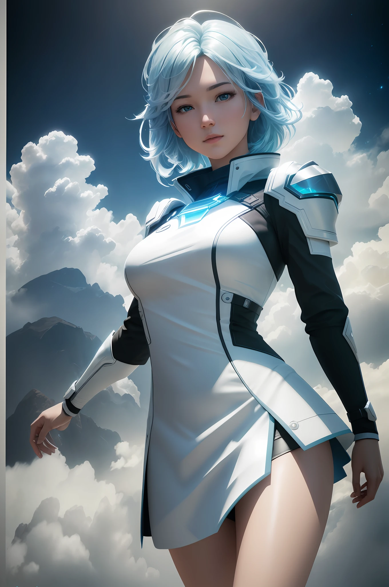 (( cloud holding a cute cloud )) (High Dynamic Range), Ray tracing, NVIDIA RTX, Ultra HD, Unreal 5, Subsurface Dispersion, PBR texture, Post-processing, Anisotropic filtering, Depth of field, Maximum sharpness and sharpness, Multi - Layered texture, albedo and mirror mapping, surface shaders, accurate simulation of light-material interaction, octane rendering, dichroic lighting, low ISO, white balance, rule of thirds, wide aperture, 8K RAW, sub-pixel efficiency, sub-pixel wrap , (Luminance Particles: 1.4), {{Masterpiece, Best Quality, Highly Detailed CG, Unity 8k wallpaper, 3D, Cinematic Lighting, Lens Flare}},